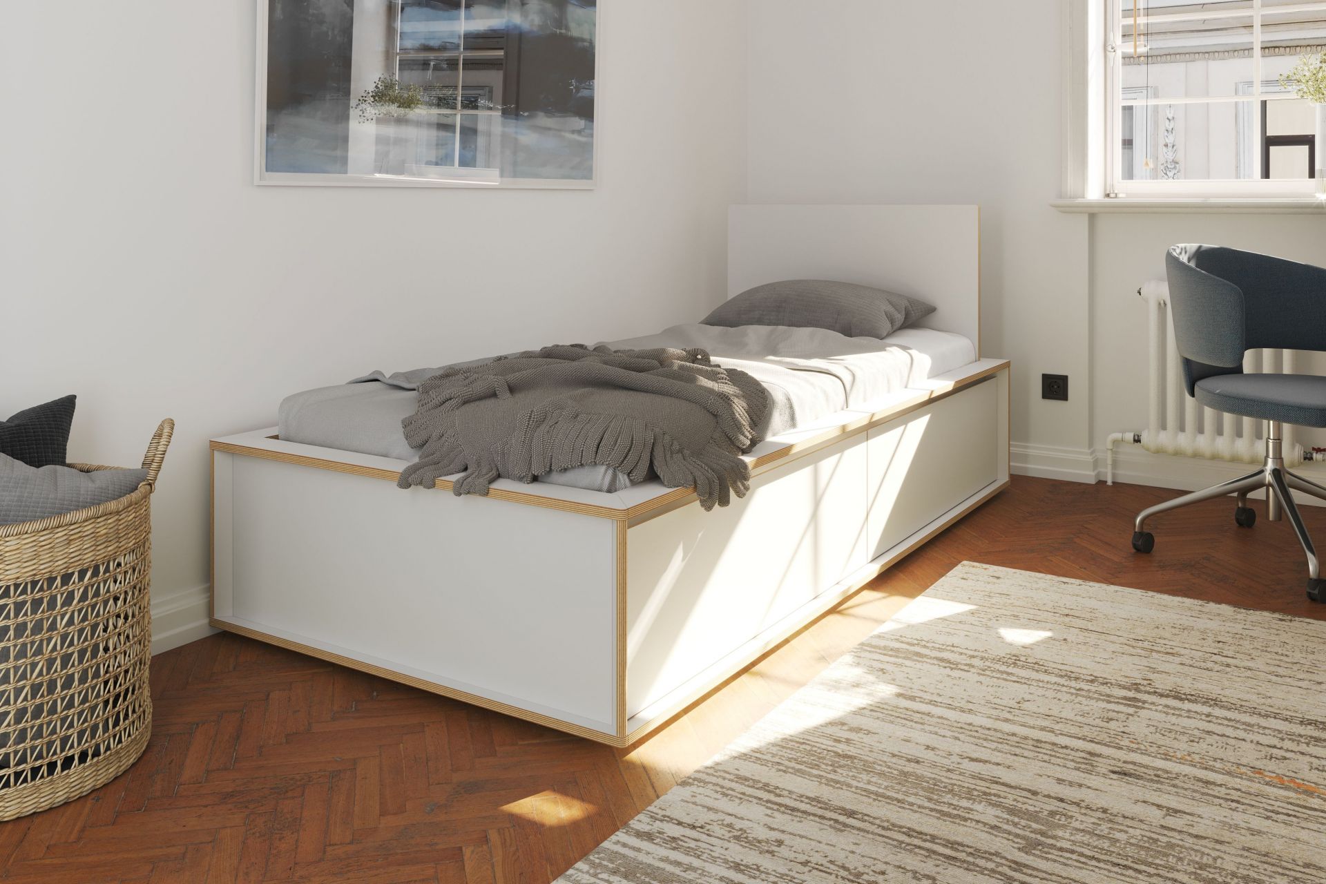 Spaze bed Müller Möbelwerkstätten