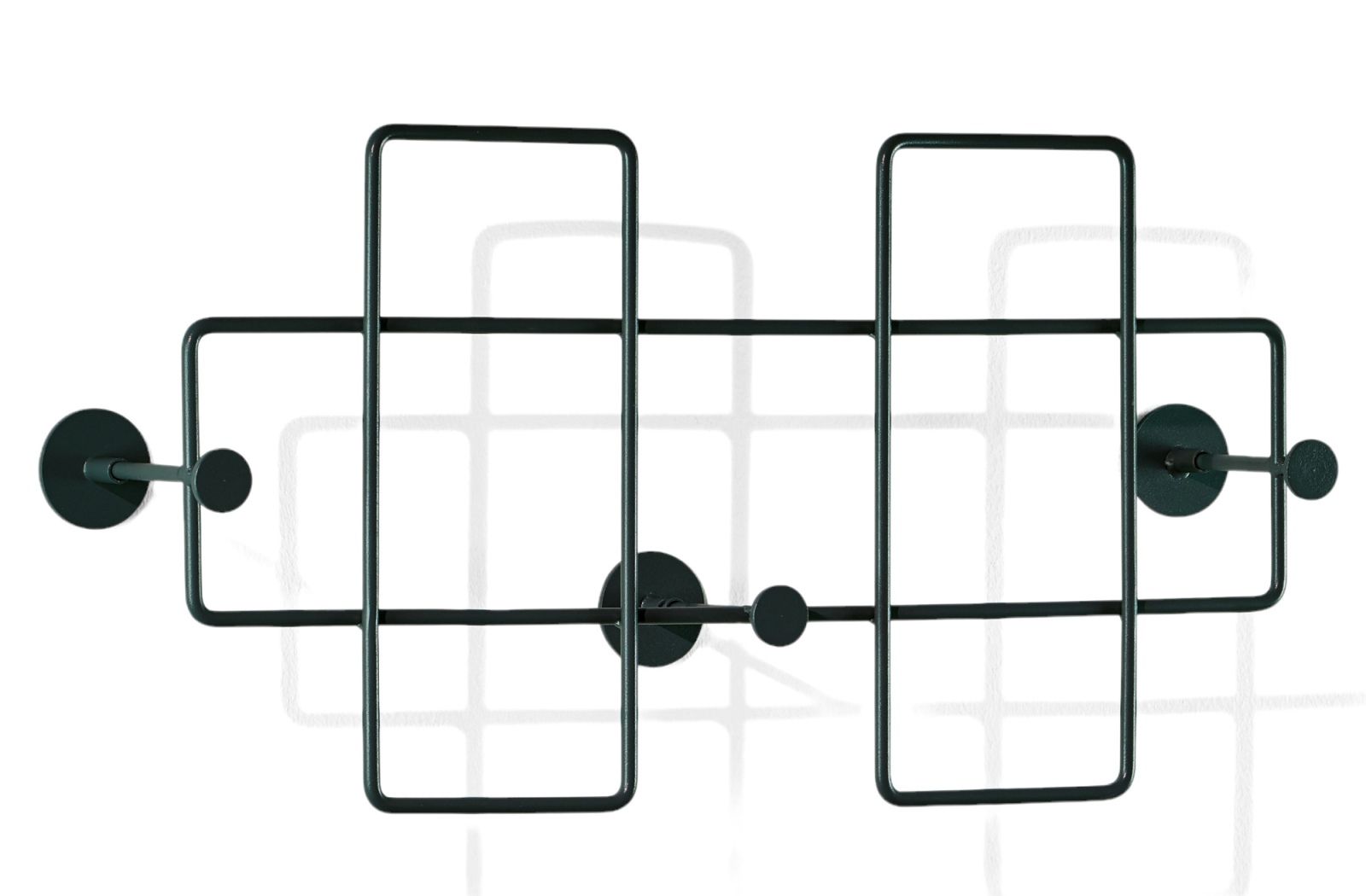 Bazar wall coat rack medium black Richard Lampert