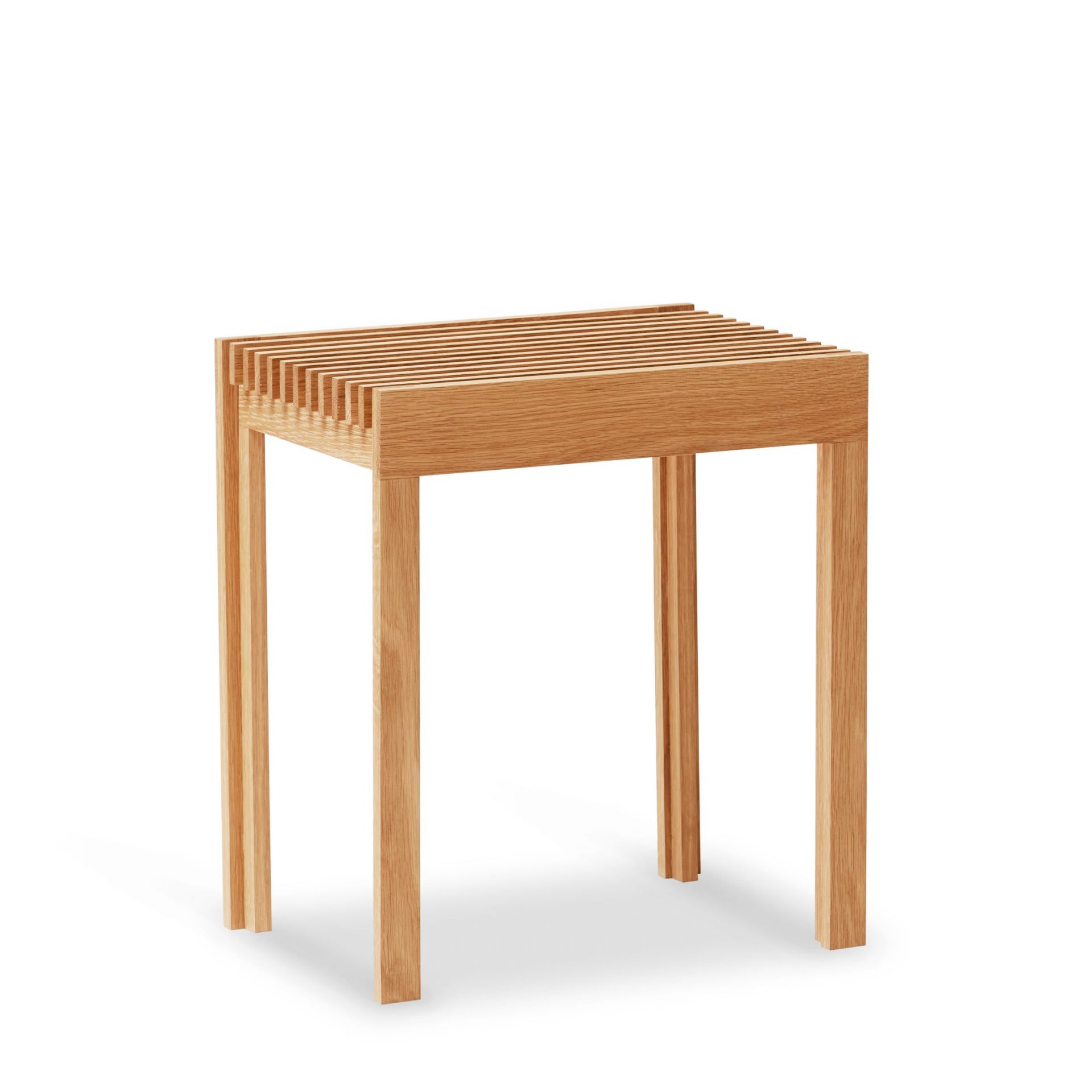 Lightweight Stool Oak Form & Refine