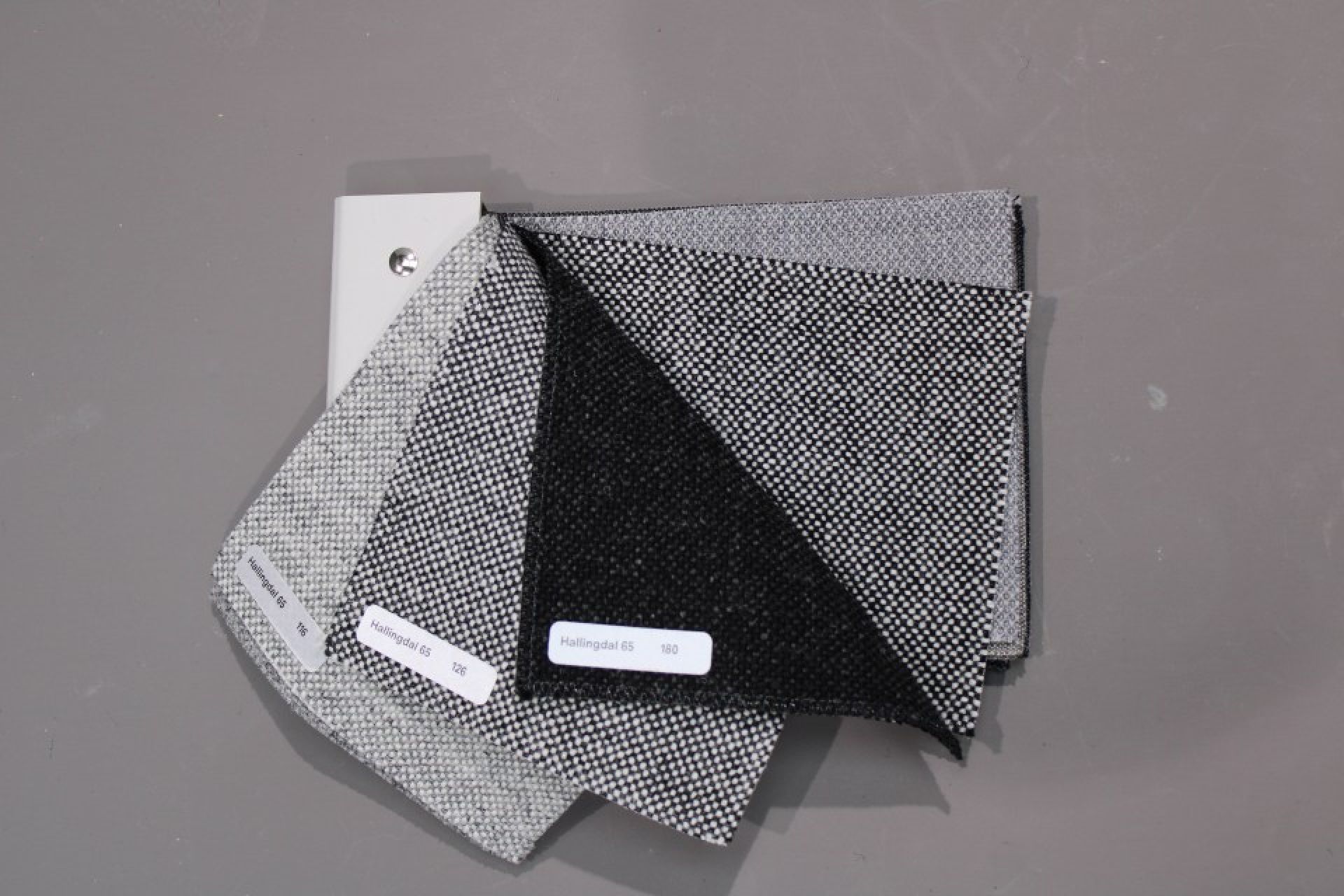 Fabric Sample Grey Shades Hay