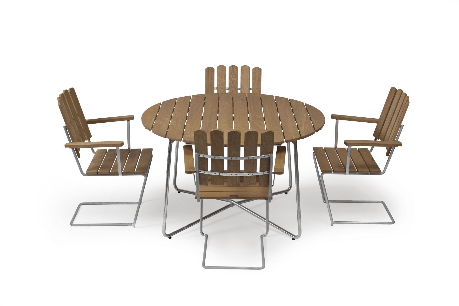 Table A9 Round Oak Grythyttan Stalmöbler