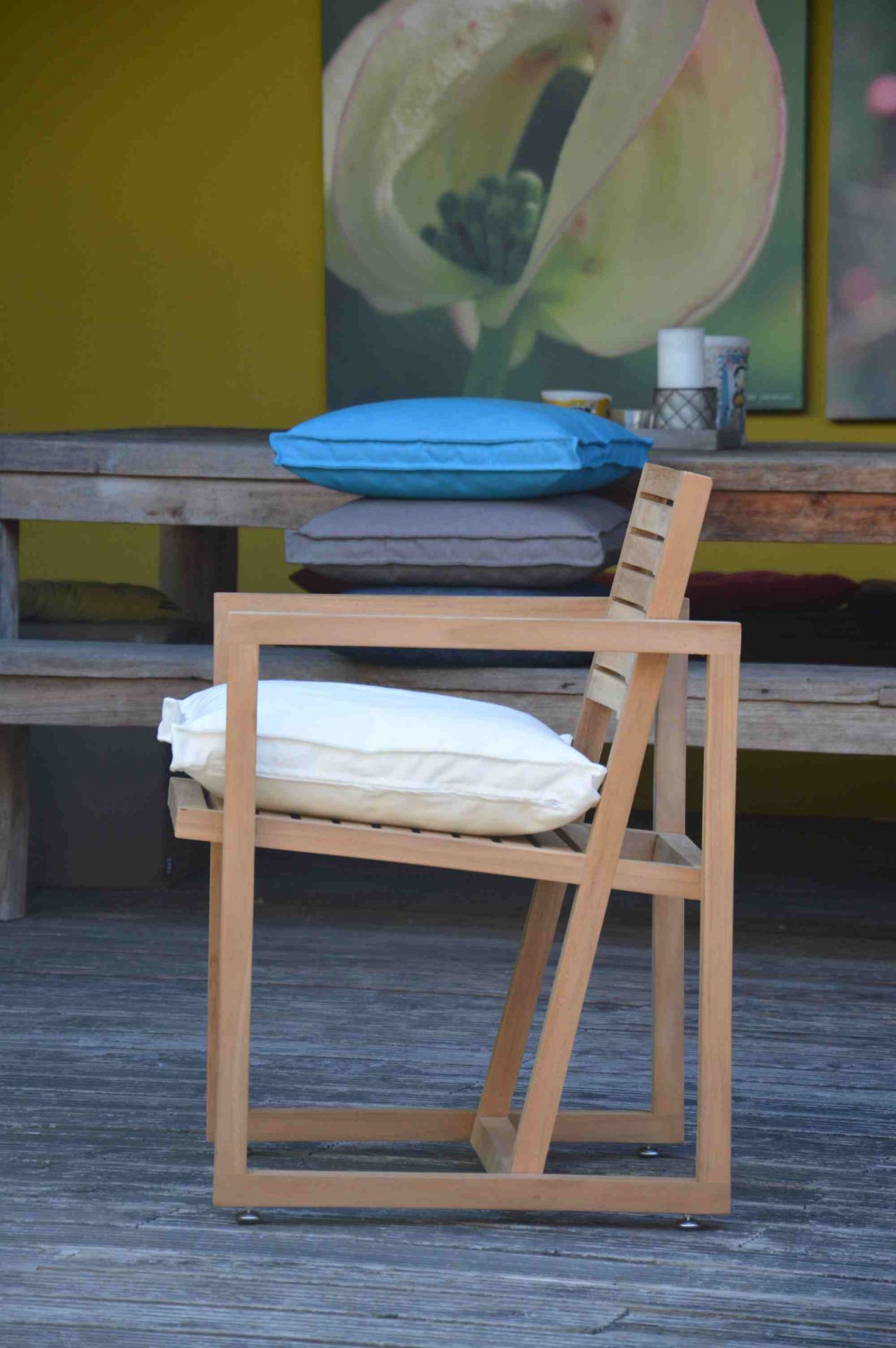 Timber Armchair Nature Outdoor Jan Kurtz