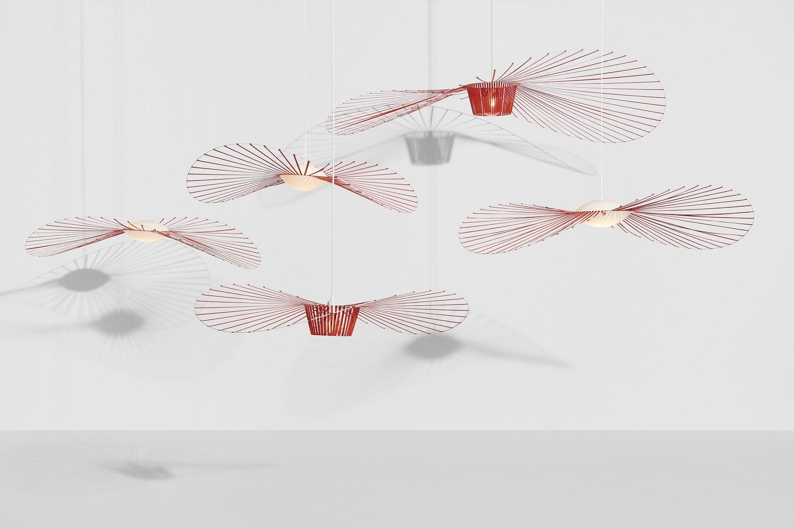 Vertigo Nova Pendant lamp Vermillion Petite Friture