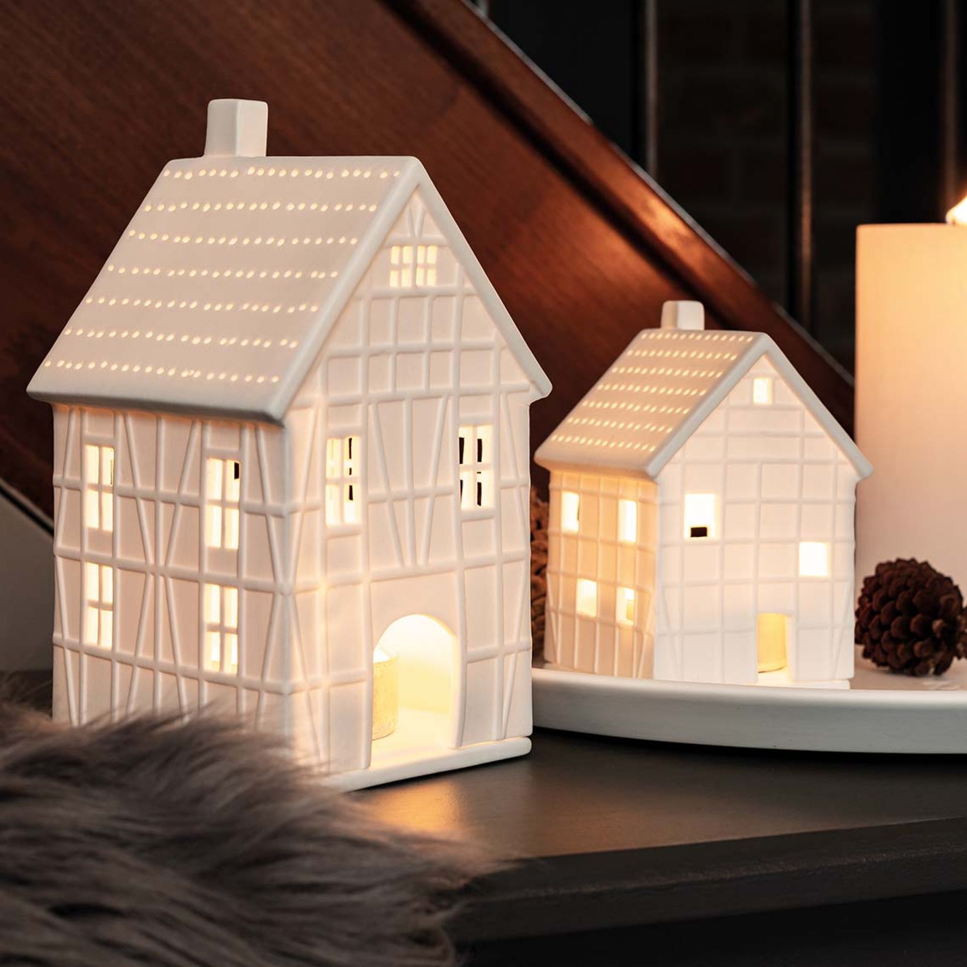 Living light house Fachwerkhaus Half-timbered house large house Räder
