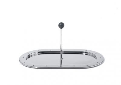 MG34 Tray in stainless steel Alessi