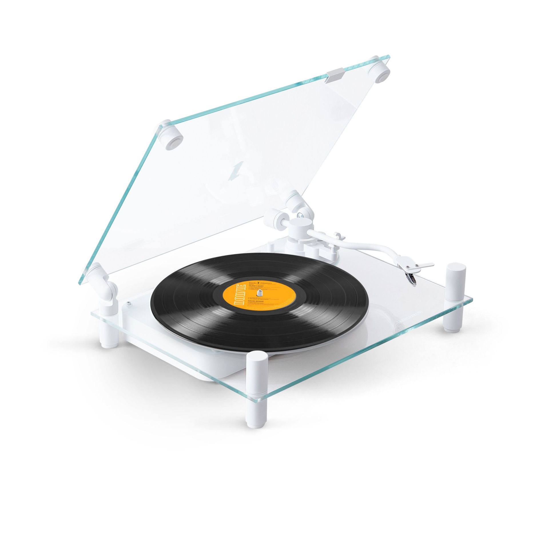 Transparent turntable Transparent