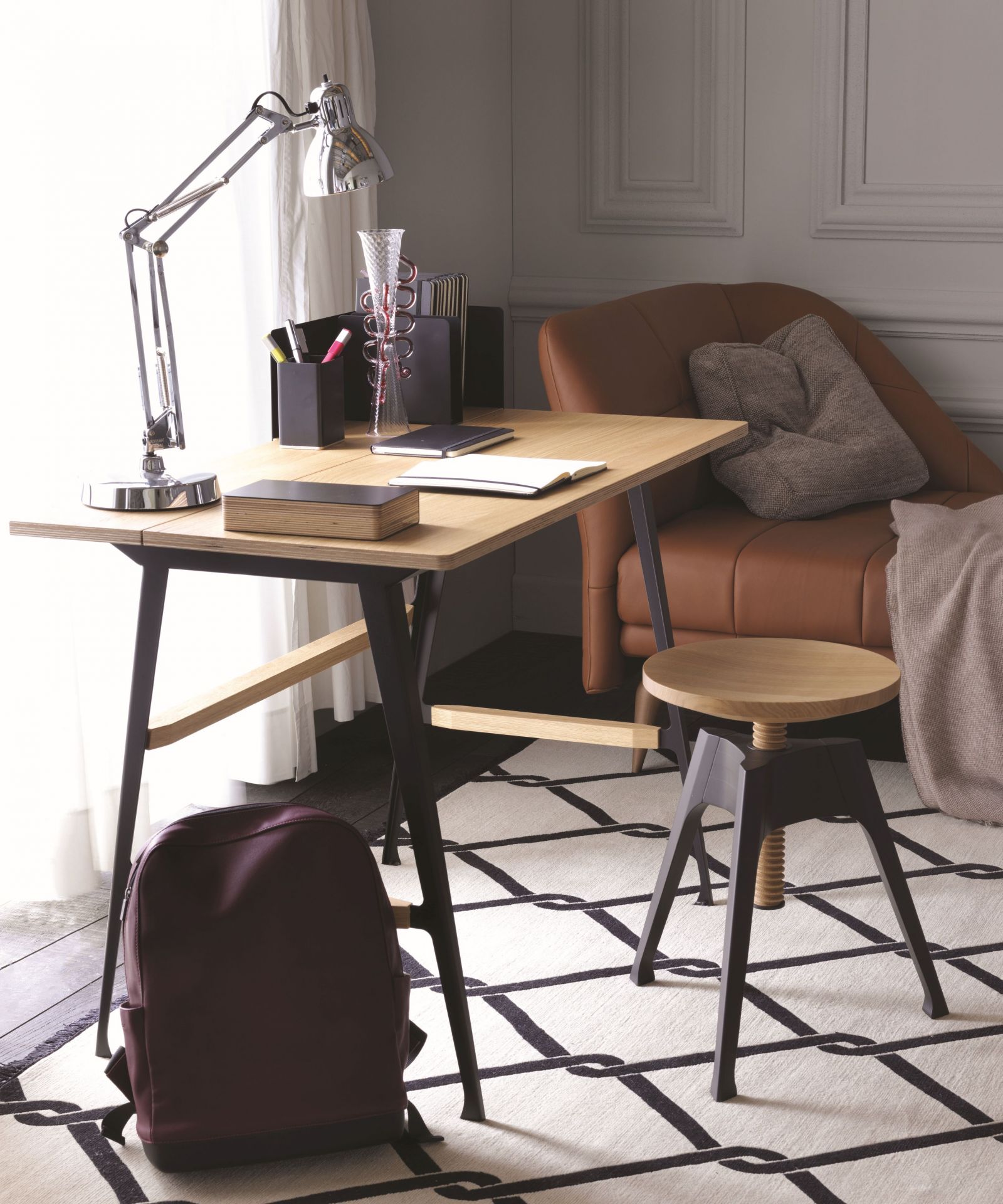 Portable Atelier Stool Driade