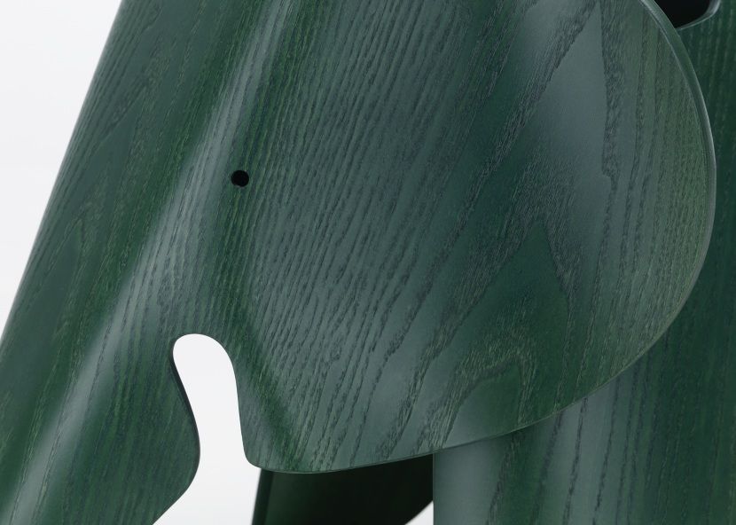 Eames Elephant Stool Dark Green Vitra LIMITED EDITION SINGLE PIECES