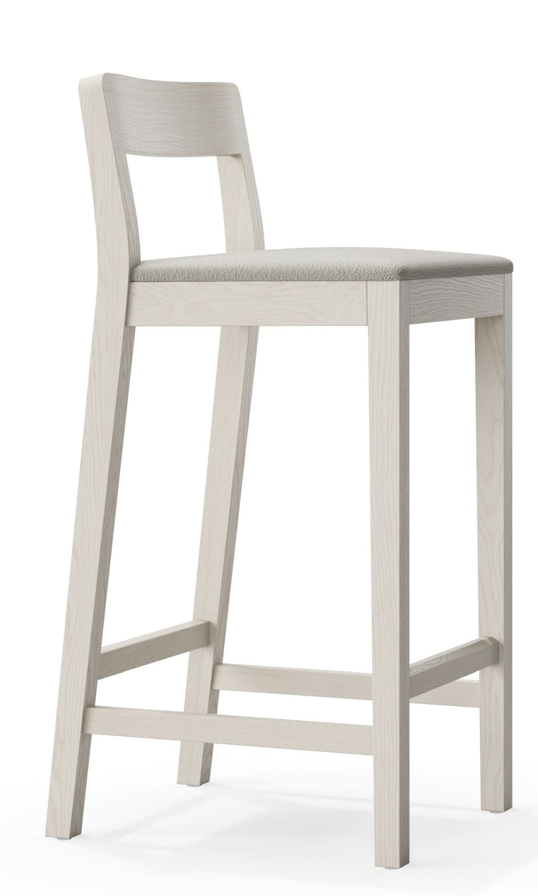 Sit Wood Bar Stool with Seat Cushion Zeitraum Sit Wood Bar Stool with Seat Cushion Zeitraum