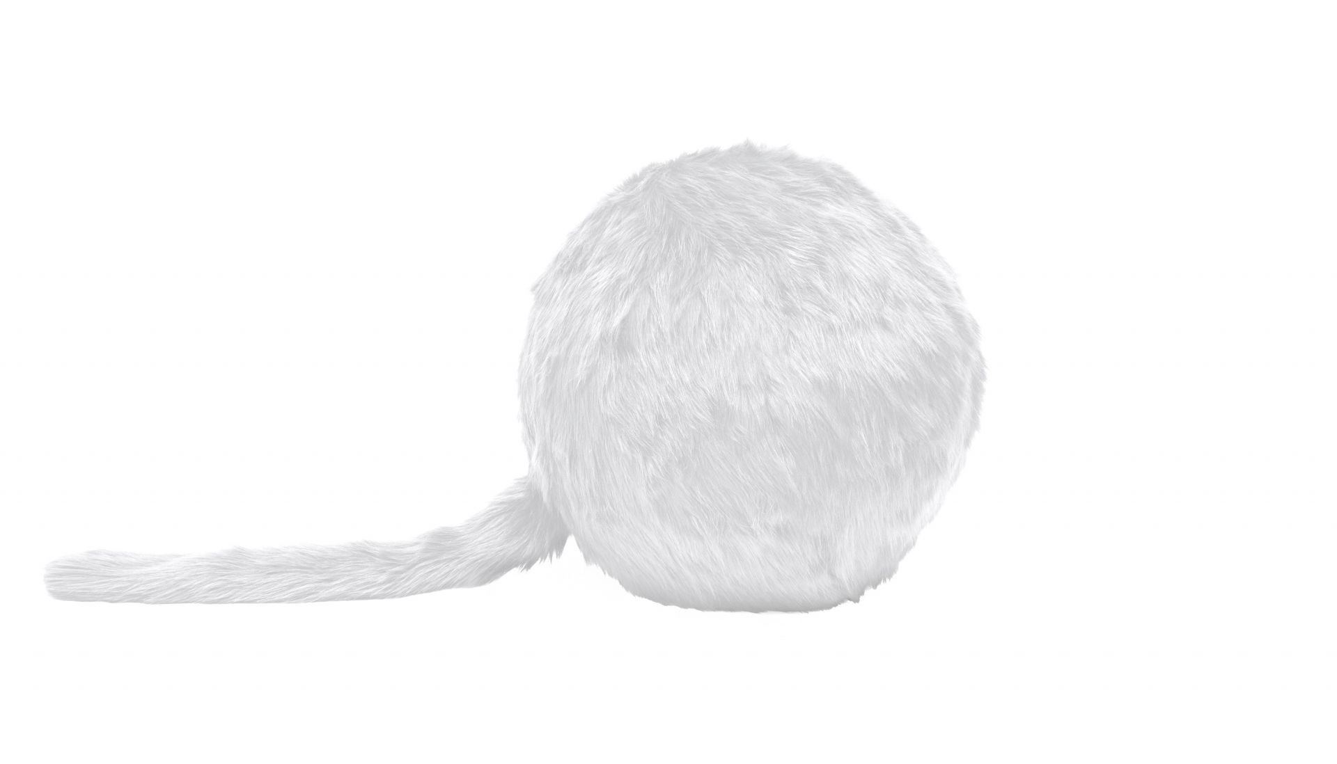 Ron Ron Pouf White Gufram