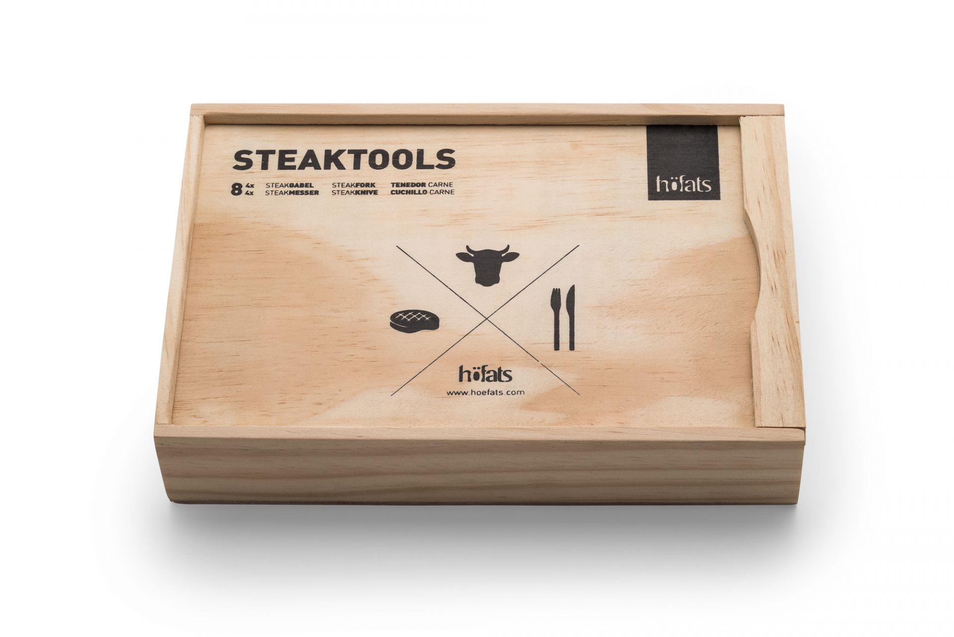 Steak Cutlery 8-piece höfats SINGLE PIECES