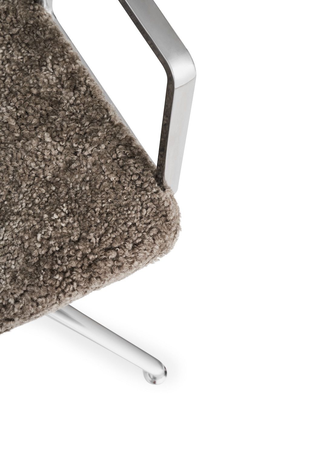 Swivel chair Curly Chair with glides SPECIAL EDITION Vipp