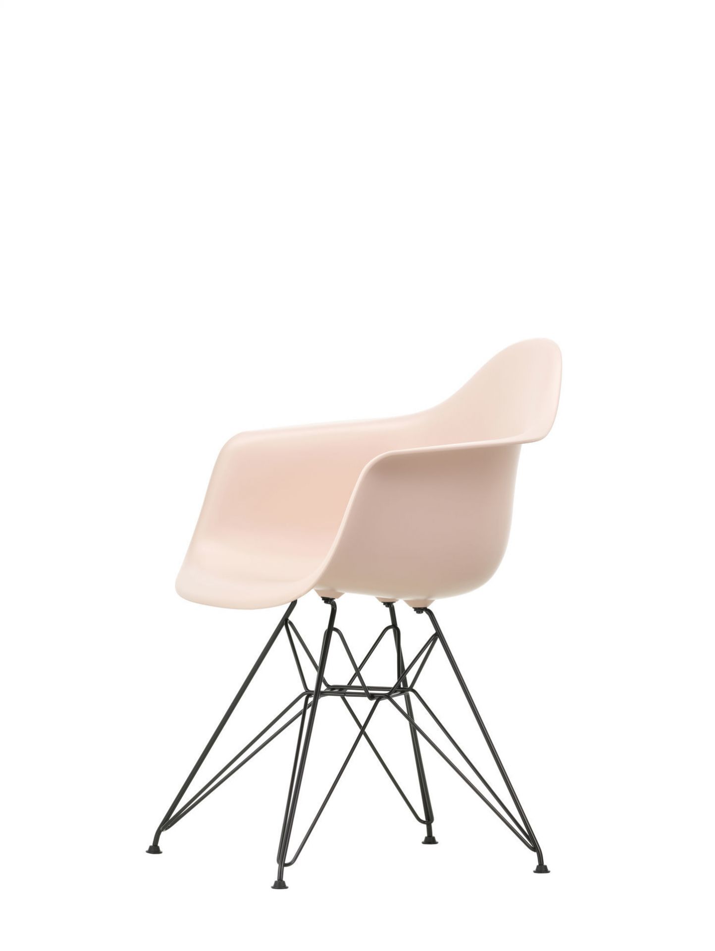Vitra Eames Plastic Arm Chair DAR Chair Vitra Chrome Plated - Sea Blue