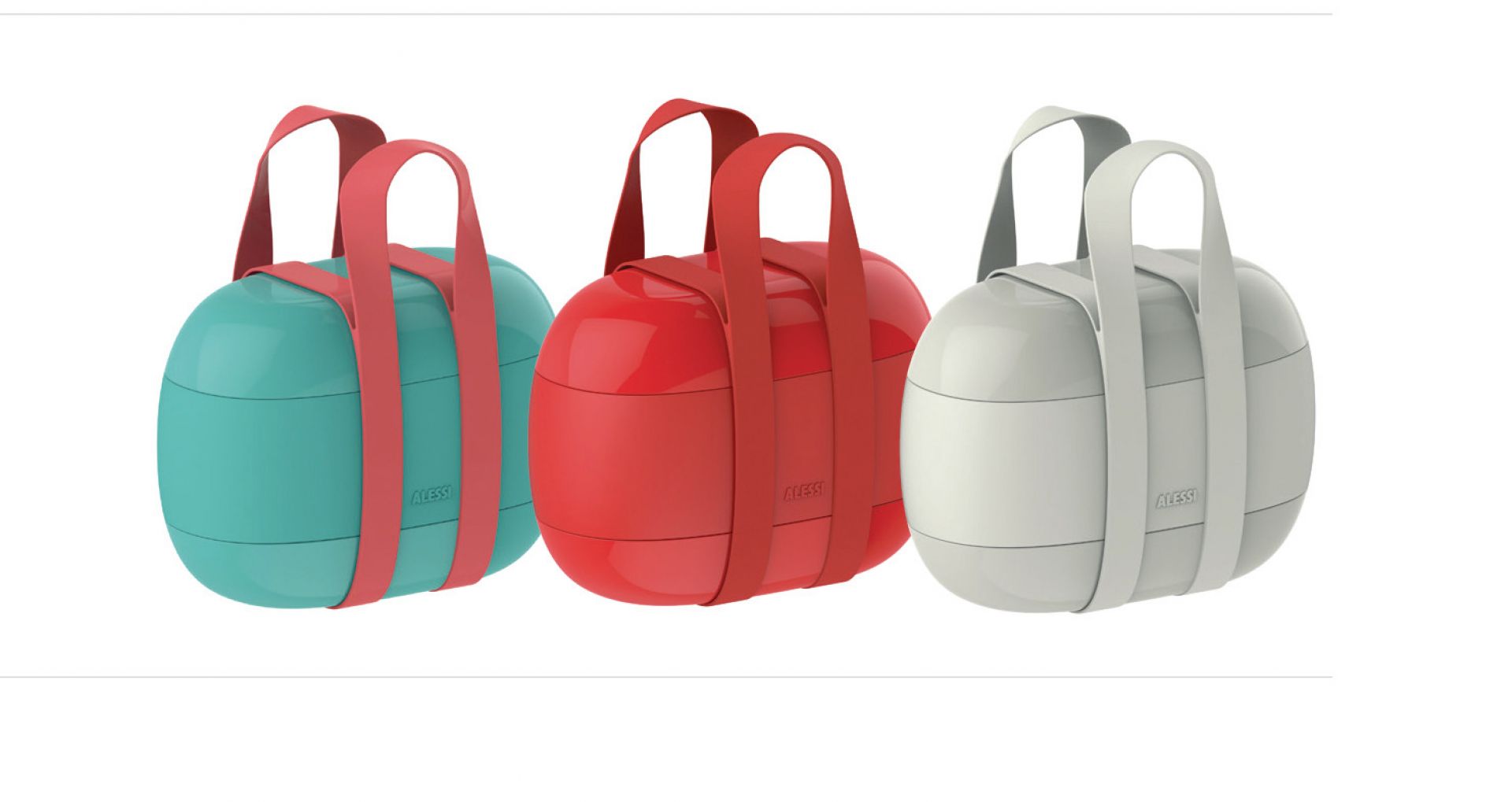 Food à porter Lunchbox light blue Alessi SINGLE PIECES