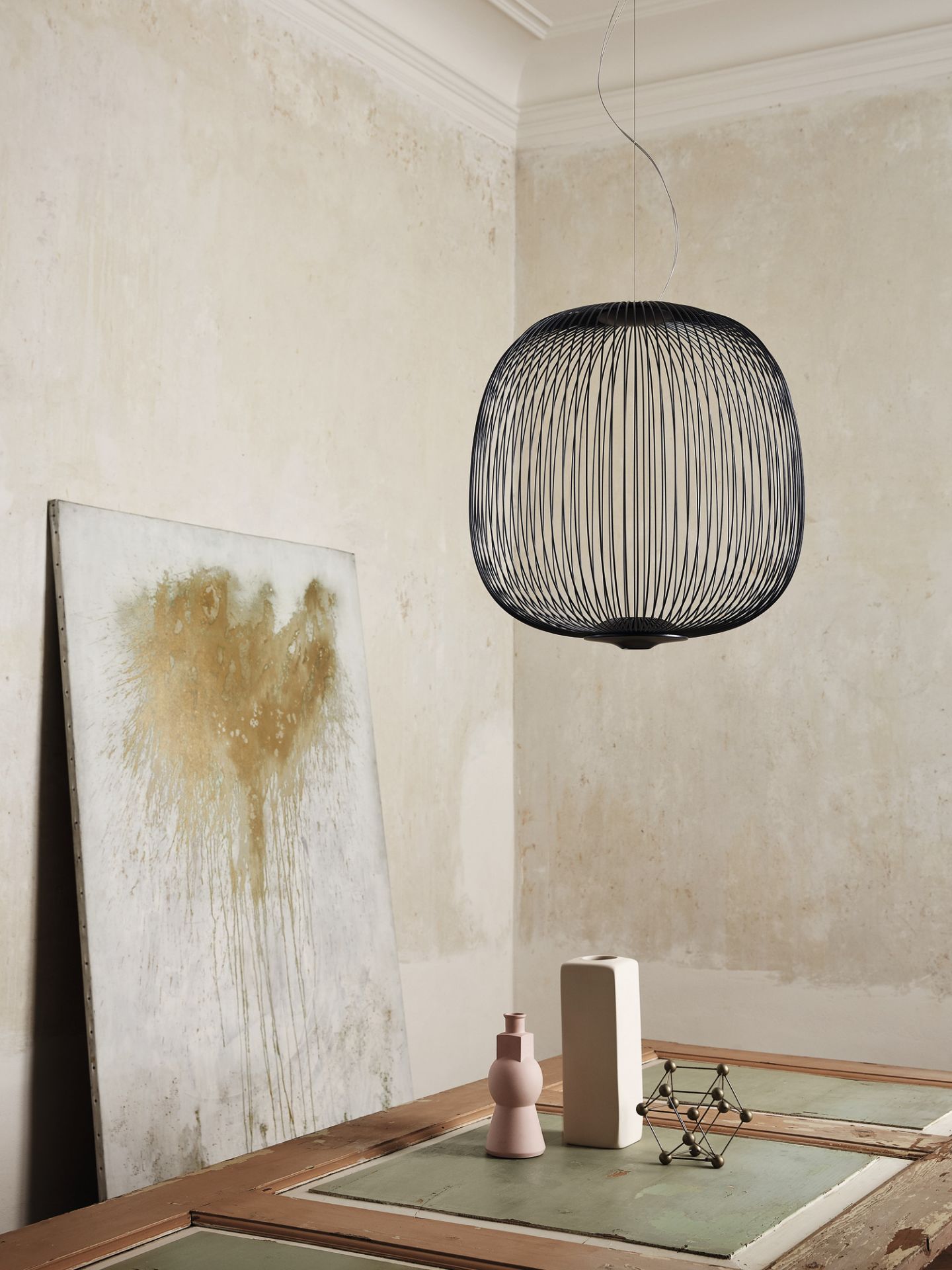 Spokes 2 LED Lampe de suspendue Foscarini white