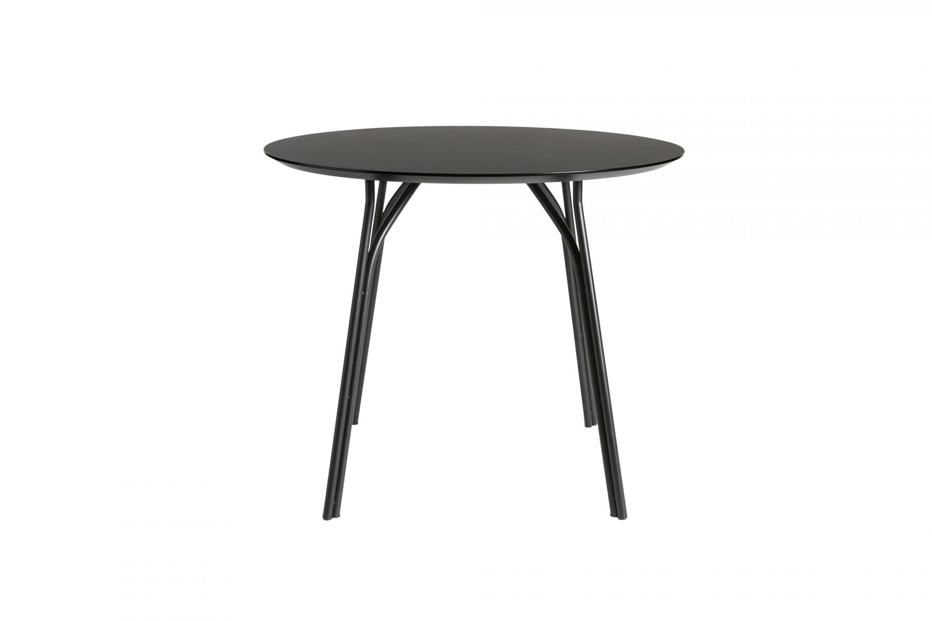 Tree Dining Table Ø90 Black Woud