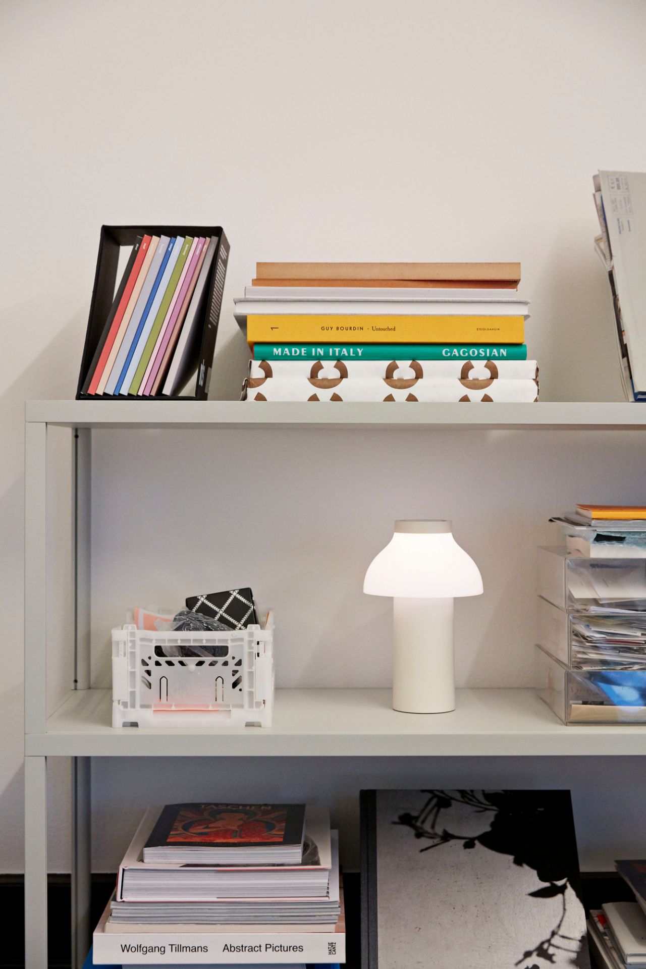 PC Portable Battery lamp / Table lamp Hay black PC Portable Battery lamp / Table lamp Hay black