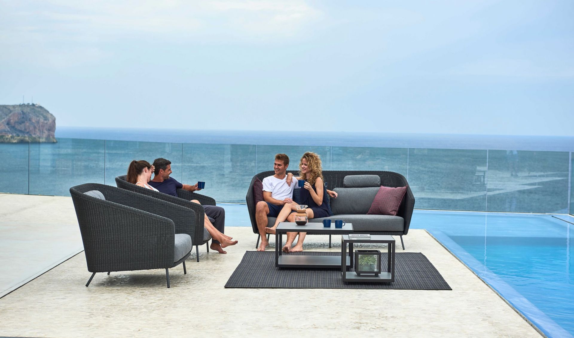 Mega Outdoor Sofa Cane-Line