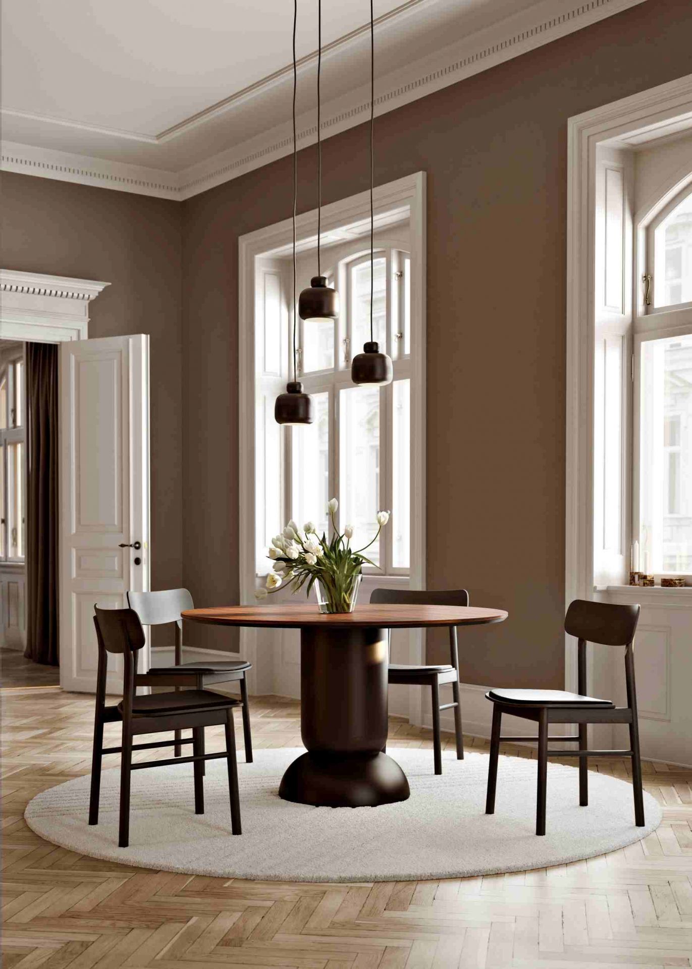 Ludo Dining Table Ø 130 cm Woud