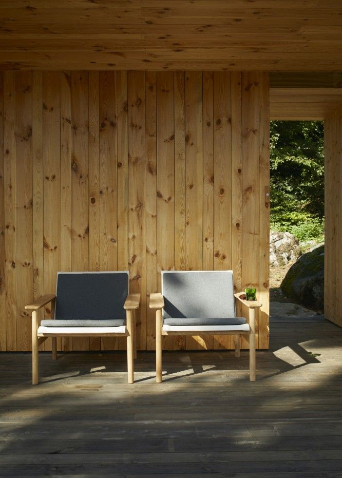 Pelagus Lounge Chair Skagerak by Fritz Hansen  