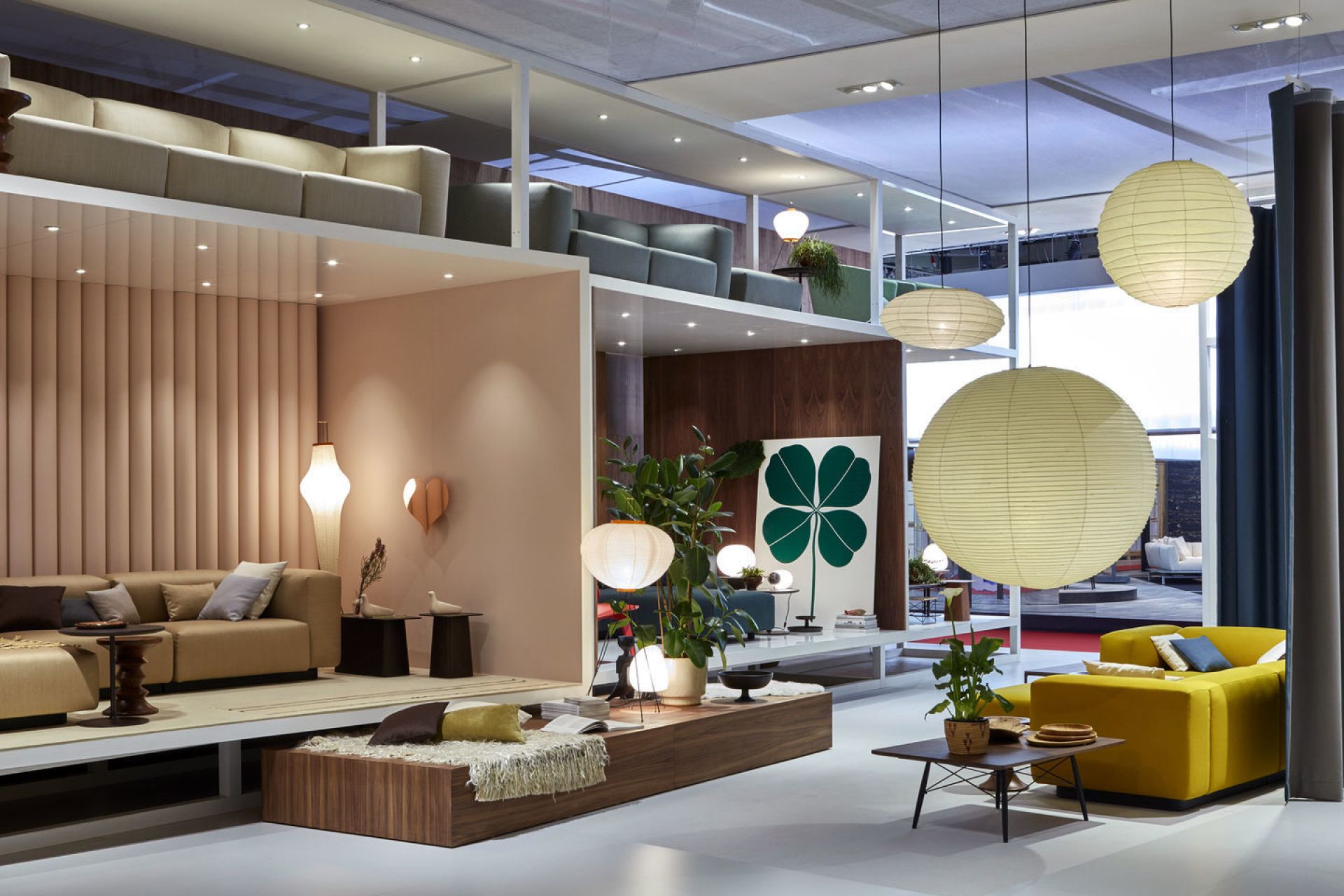 Akari 55D / 75D Pendant light Vitra | Akari 55D: B 55 x T 55 H 52 cm | VITRA 20151501