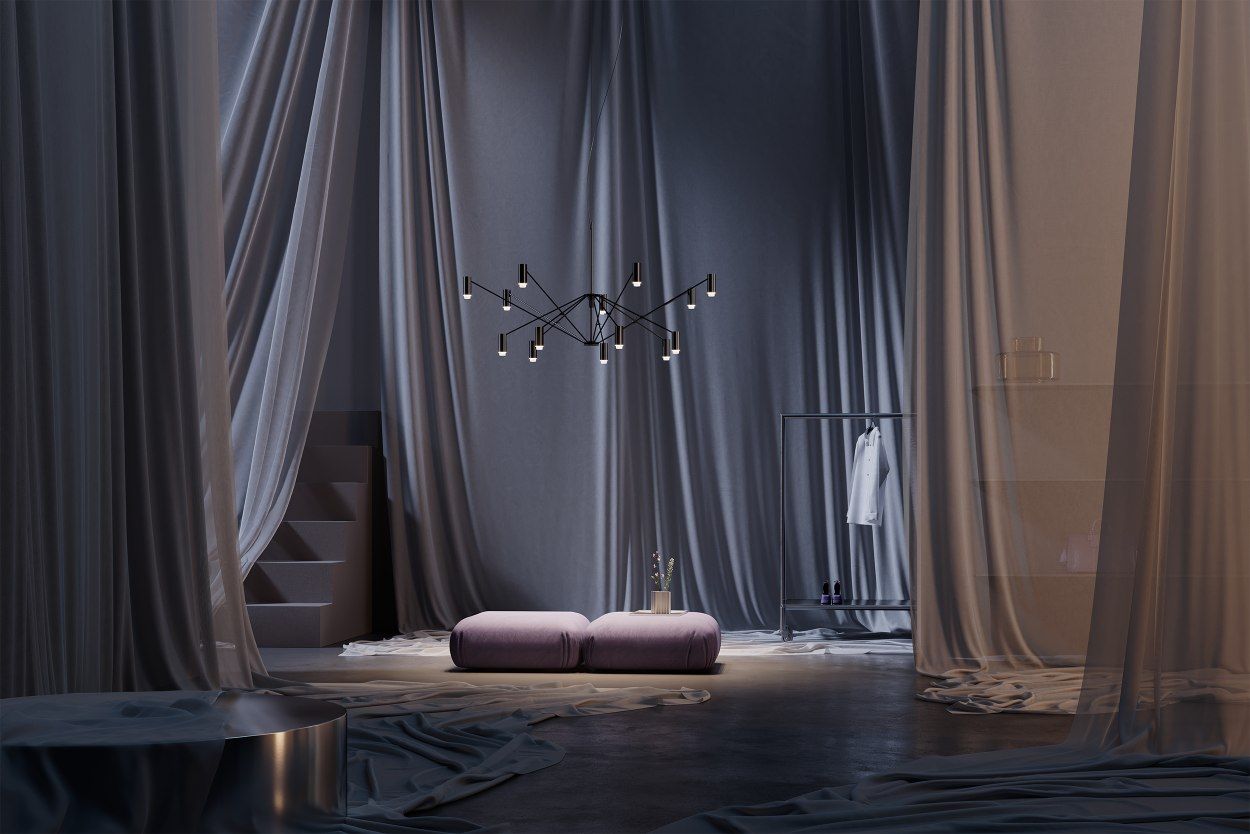 The W pendant light marset