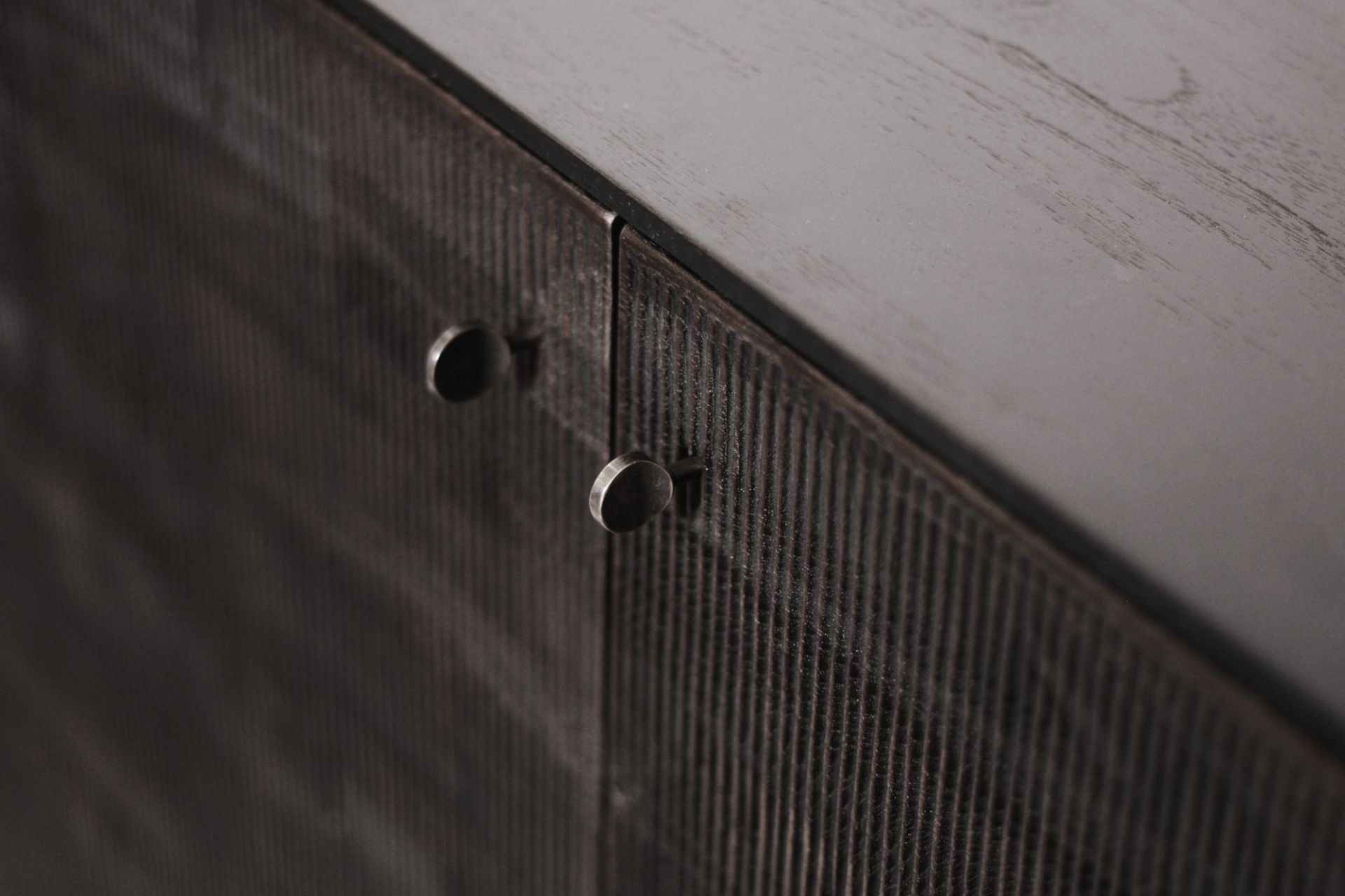 Teak Grooves Cabinet Ethnicraft
