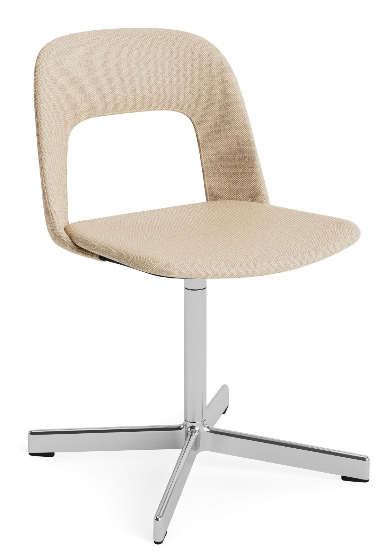 Layout Side Chair 134 4-star swivel base chair Hay  