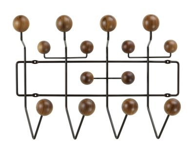 Eames Hang it all coat rack natural walnut Vitra 