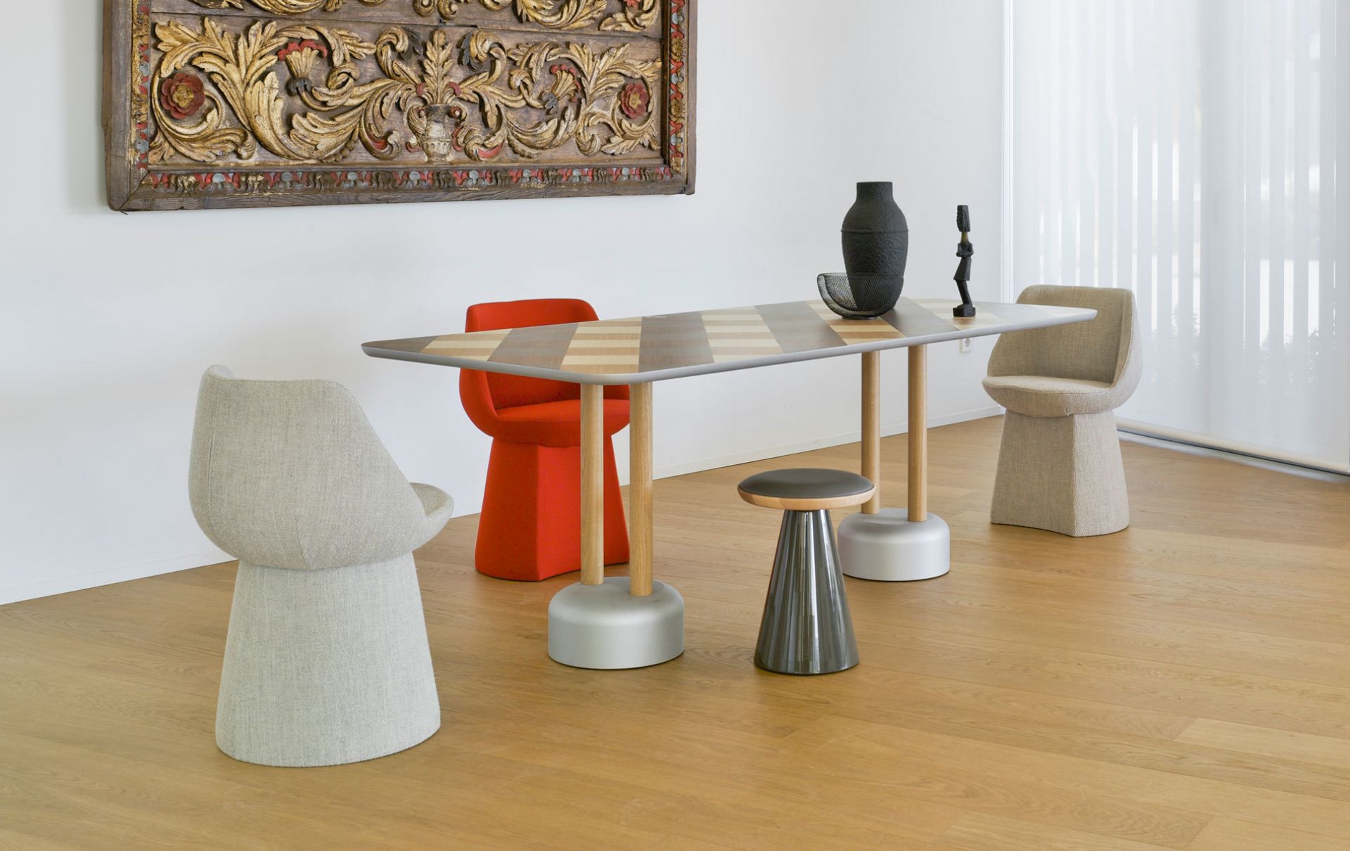 Pion stool Limone Sancal