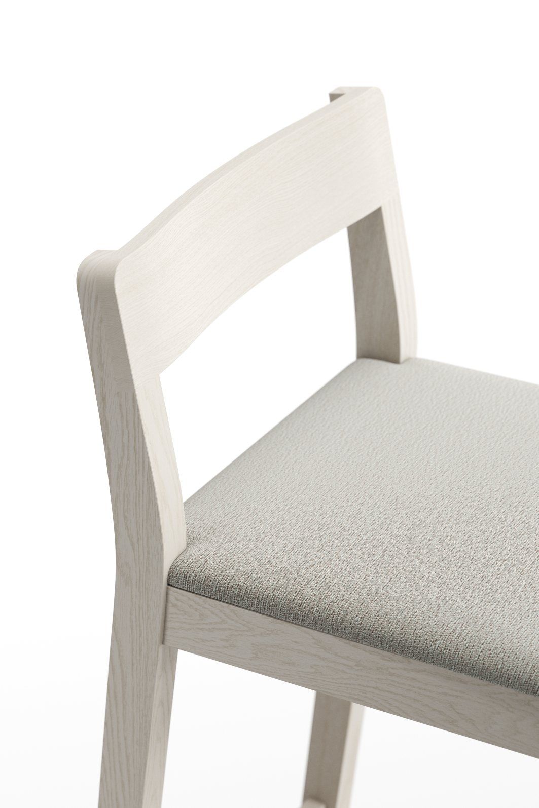 Sit Wood Bar Stool with Seat Cushion Zeitraum Sit Wood Bar Stool with Seat Cushion Zeitraum