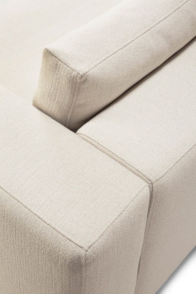 Mellow Sofa Off White Eco Fabric - left armrest Ethnicraft