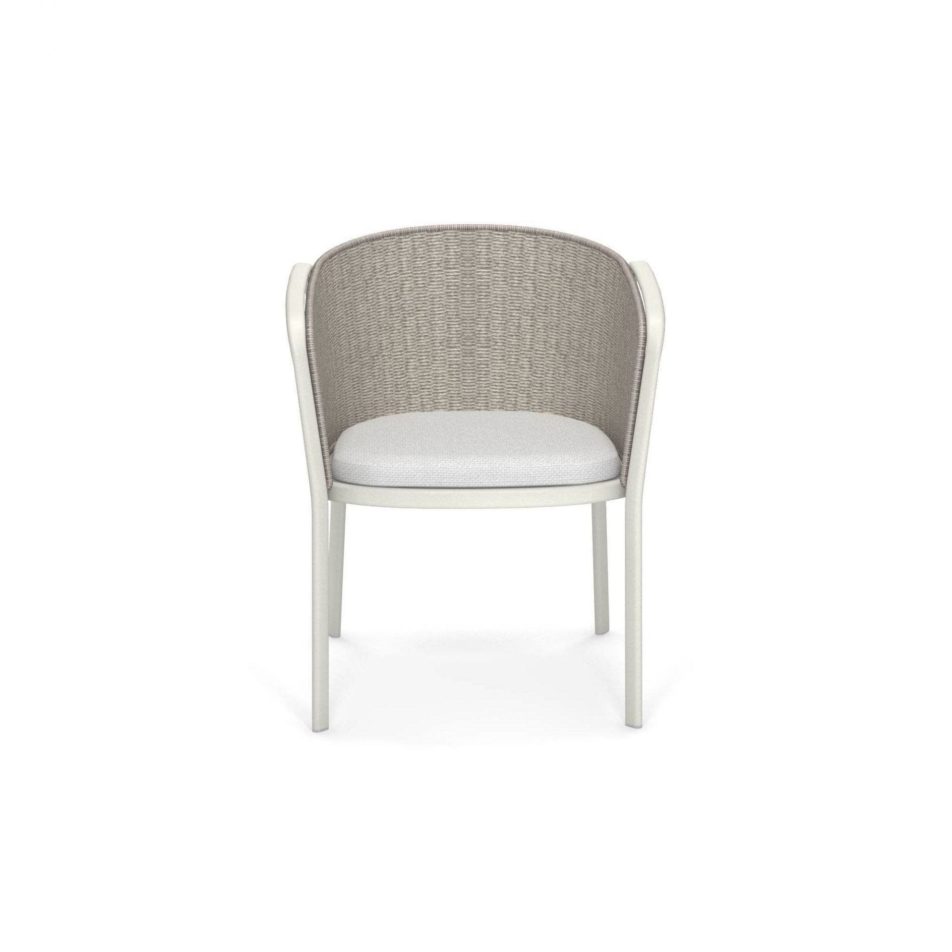 Carousel 1212 Outdoor Armchair Emu White / Melange Ivory