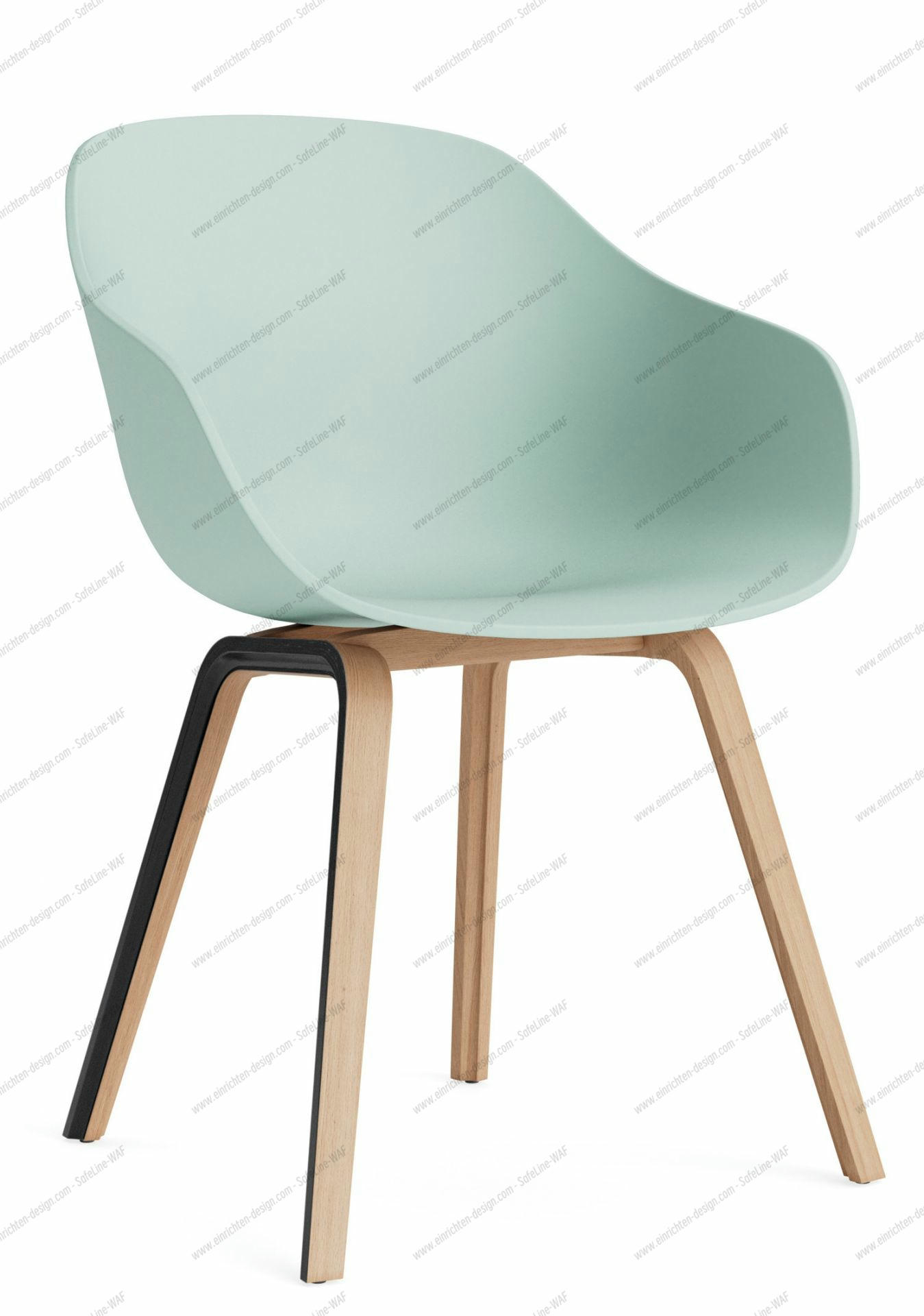 About A Chair AAC 222 Chair Oak Preferred combinations Hay Dusty mint