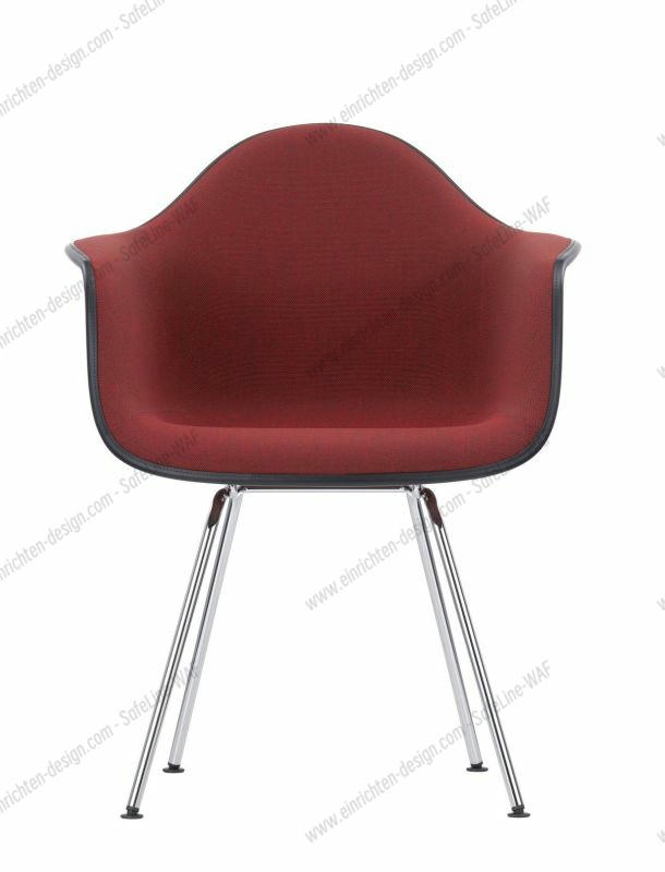 Eames Plastic Arm Chair DAX Chair Fully upholstered Vitra