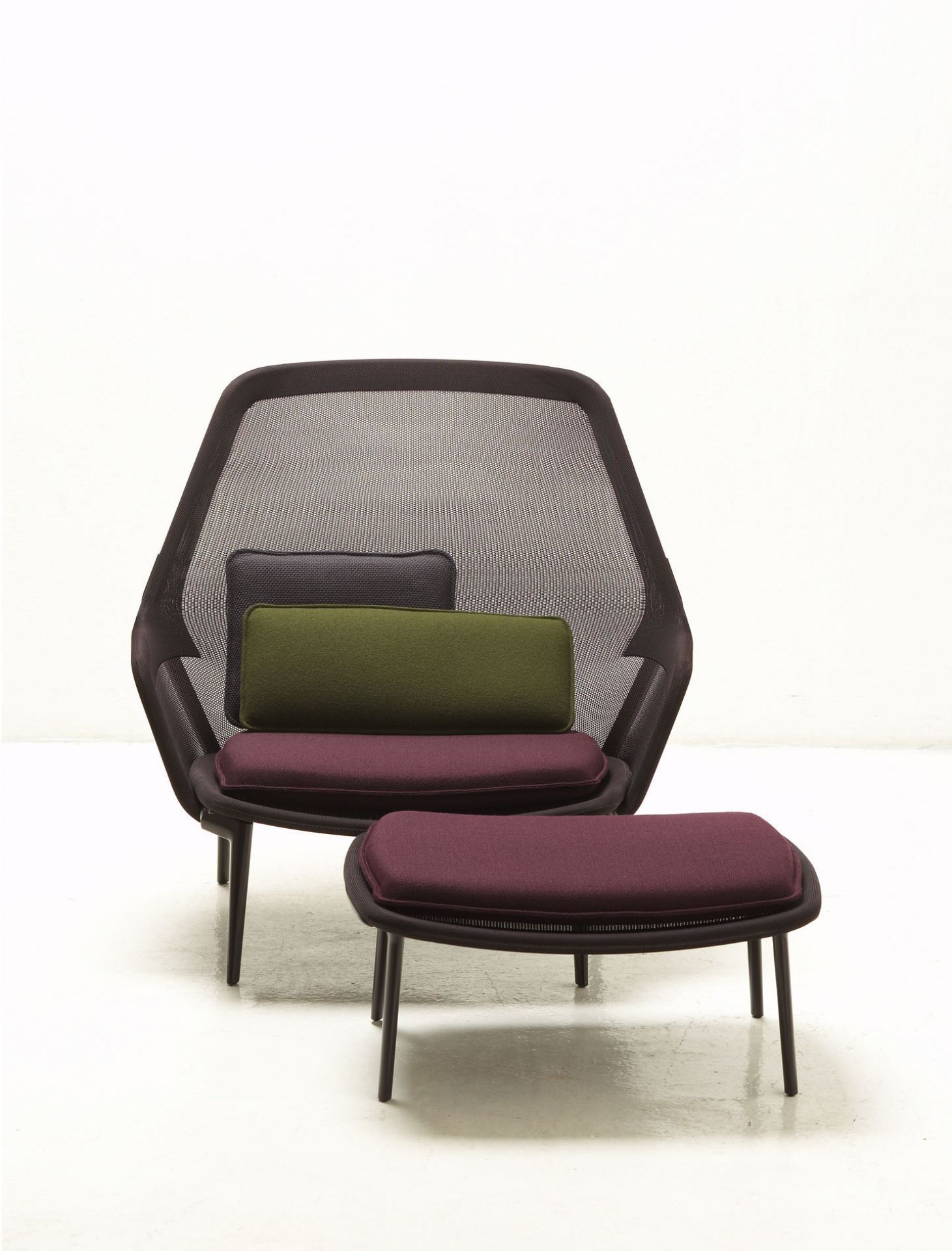 Slow Chair &amp; Ottoman Armchair Vitra