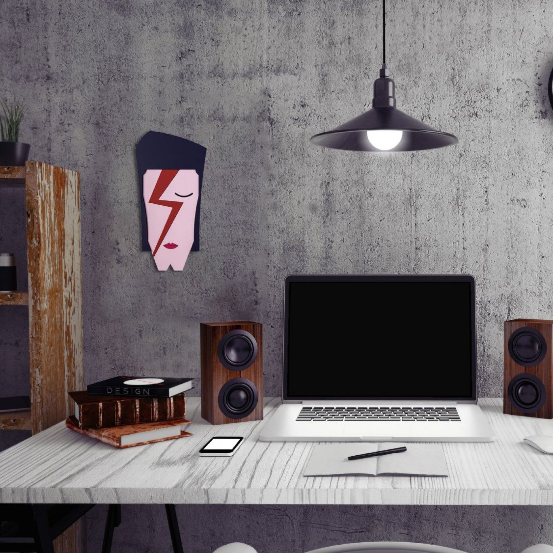 Bowie Cultural Icon Wall Decoration Umasqu SINGLE PIECES