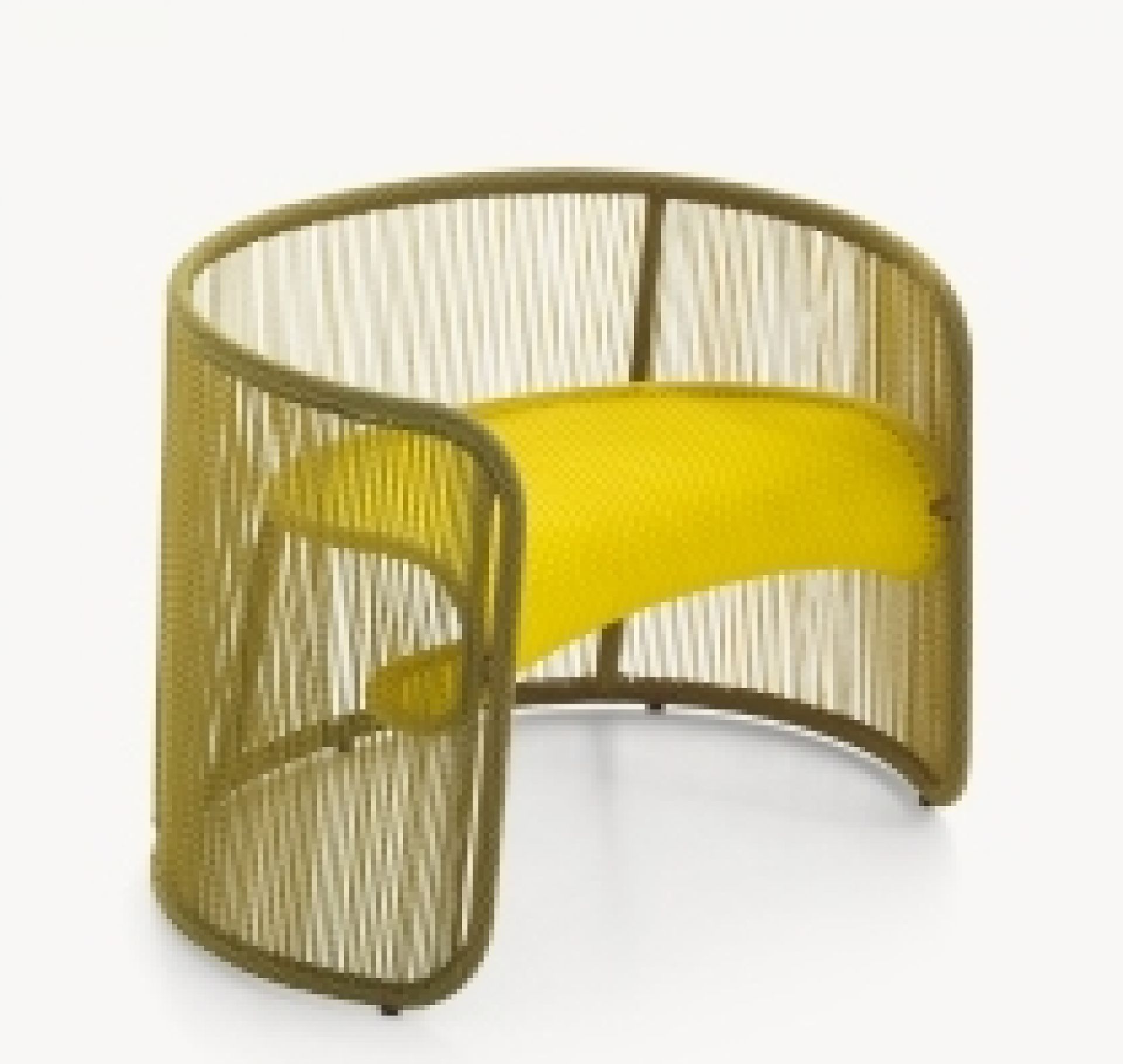 Husk S Hocker M' Afrique Collection Moroso-Gelb