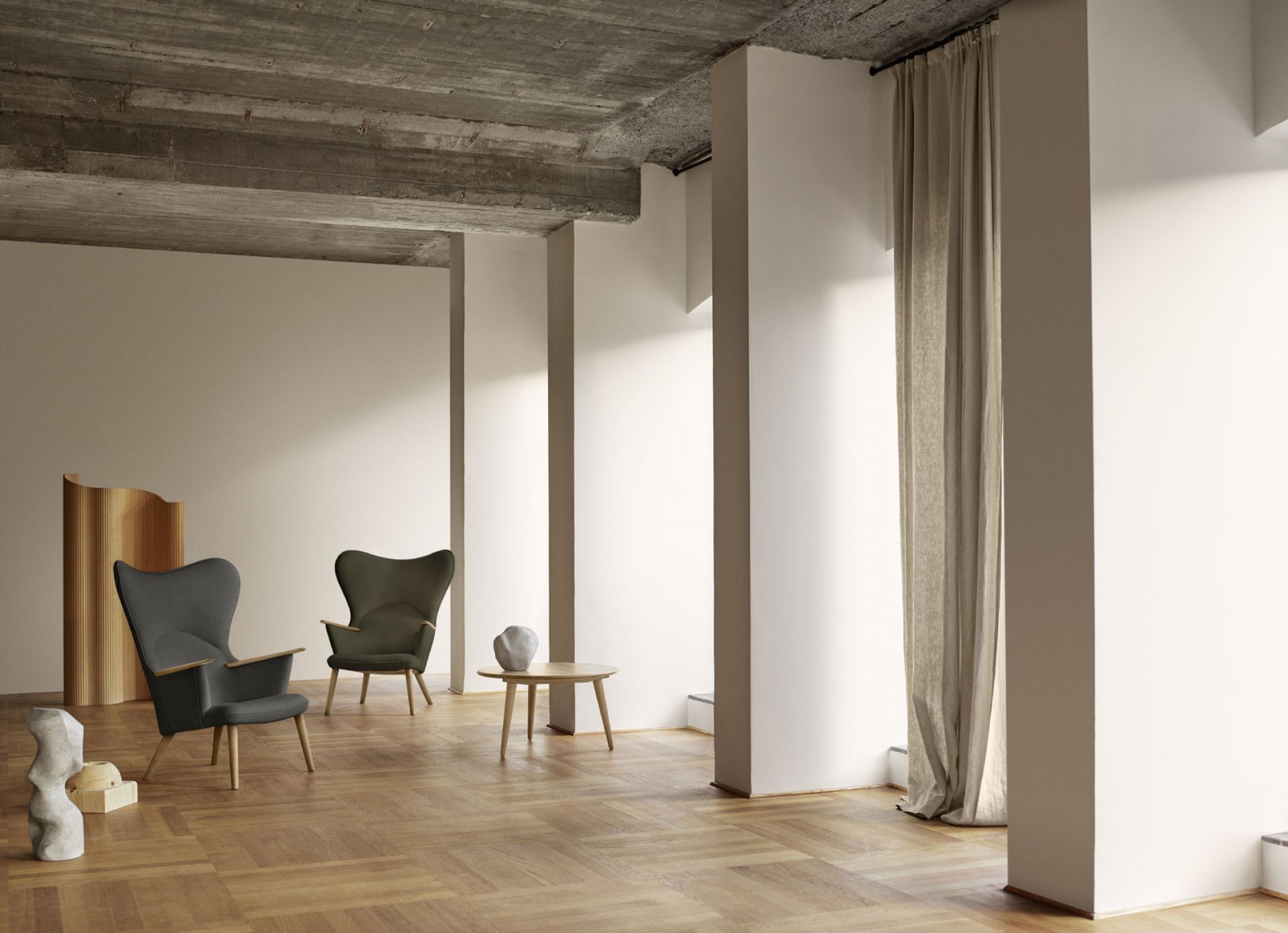 CH78 Mama Bear Lounge Chair Carl Hansen & Søn