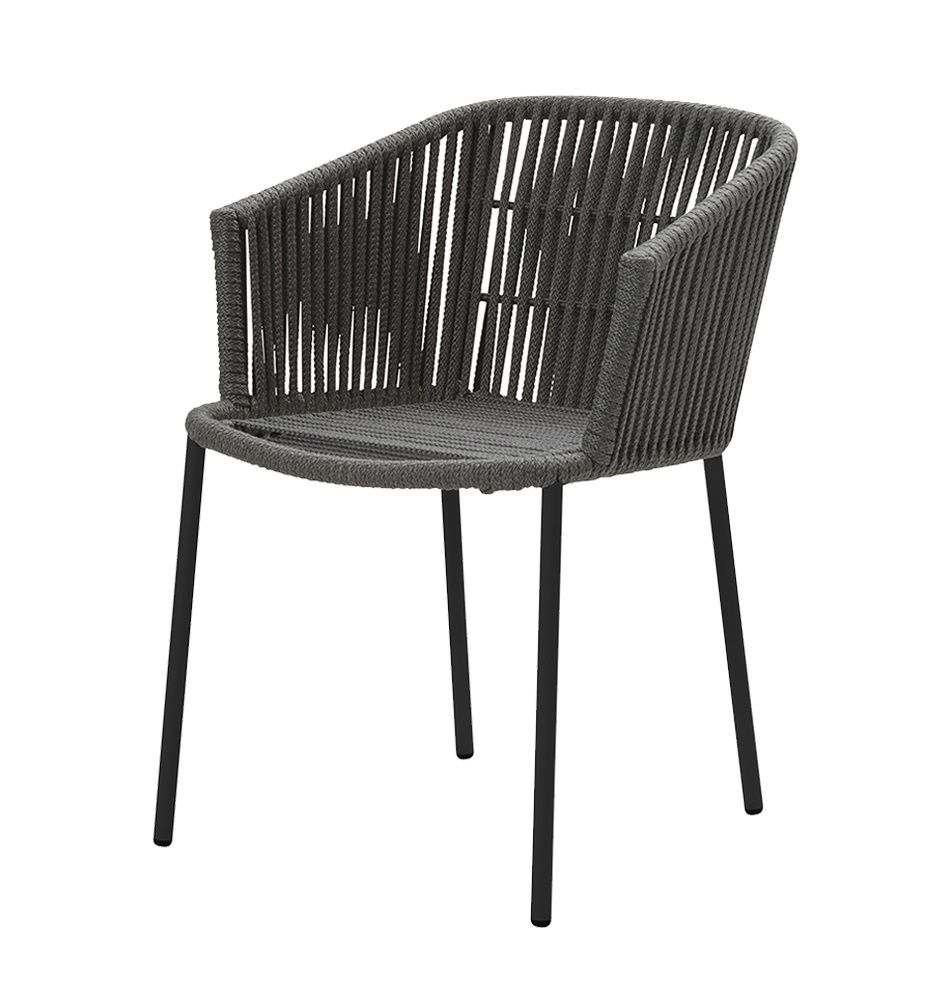 Moments Armchair dark grey Cane-Line