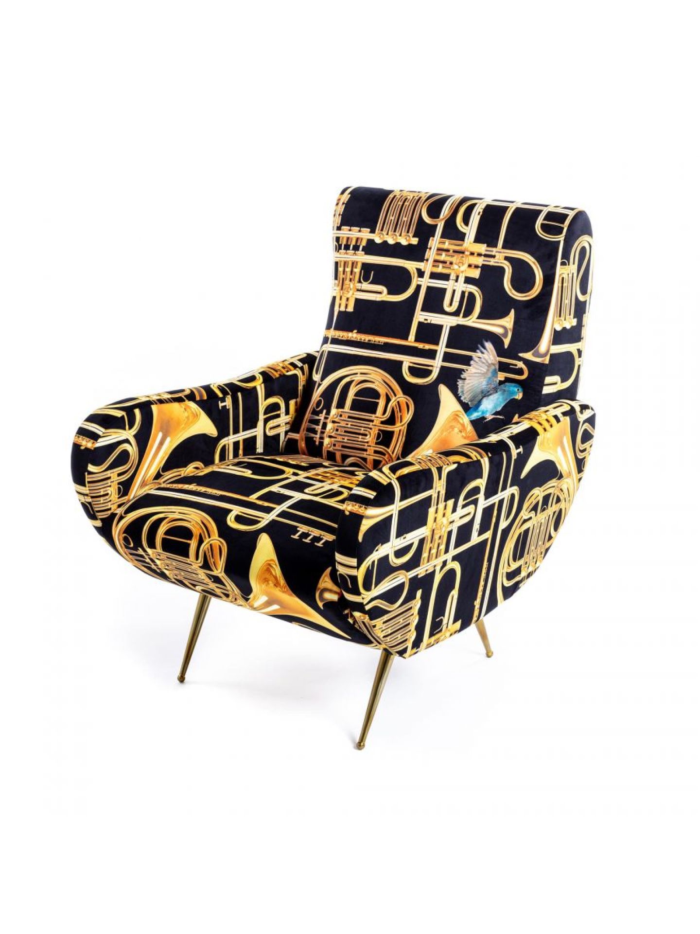 Toiletpaper armchair Trumpets Seletti