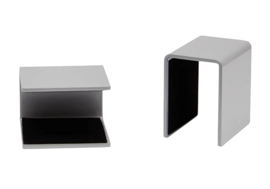 Pair of clamps for stackable bed Müller Möbelwerkstätten