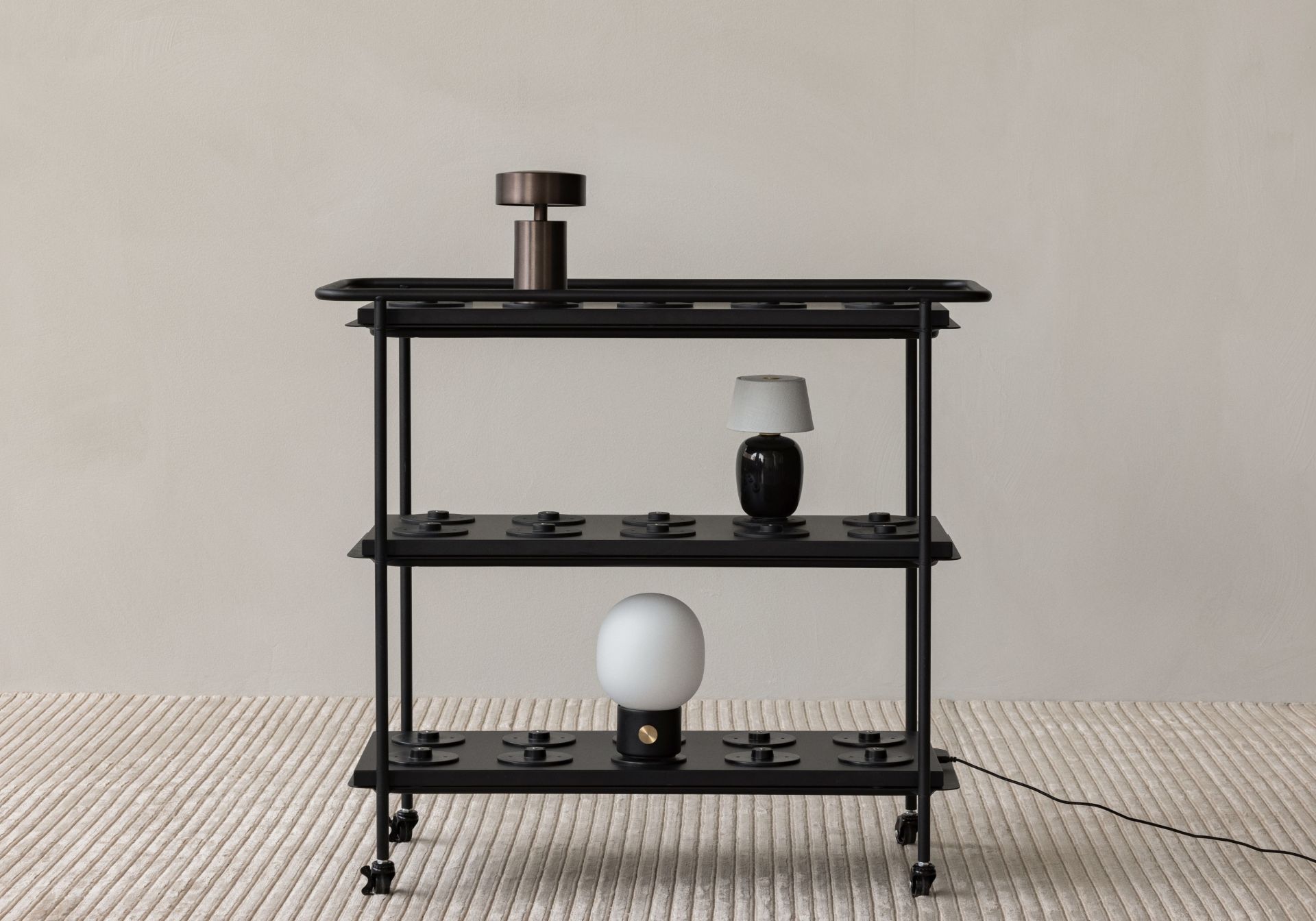 Column Table Lamp Portable Audo
