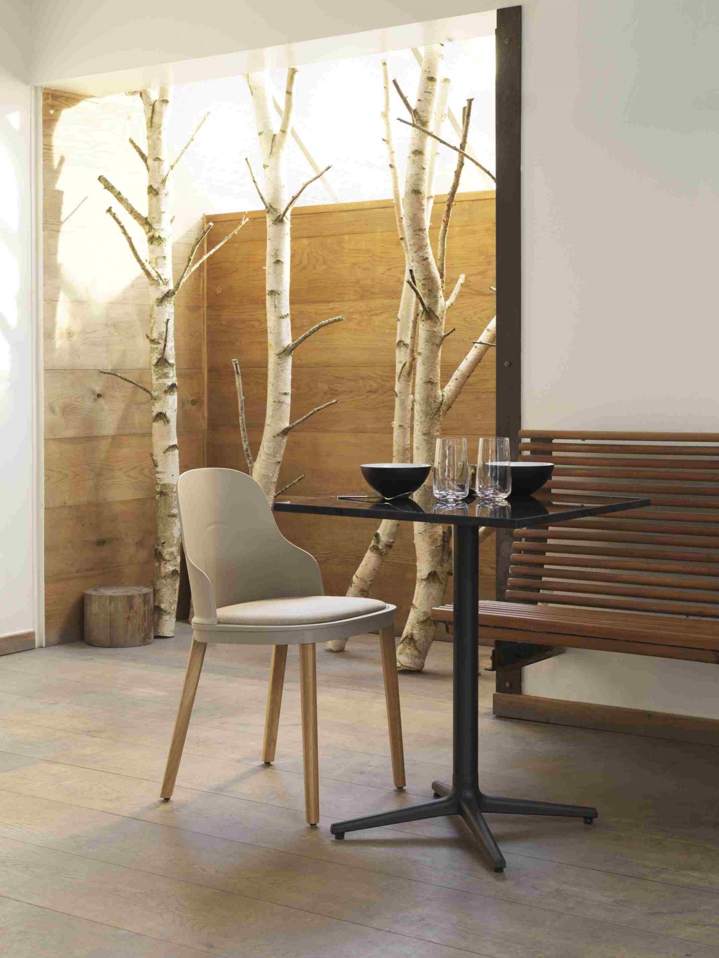 Allez table 4L H75 cm 60x60 cm Coffee table Normann Copenhagen 