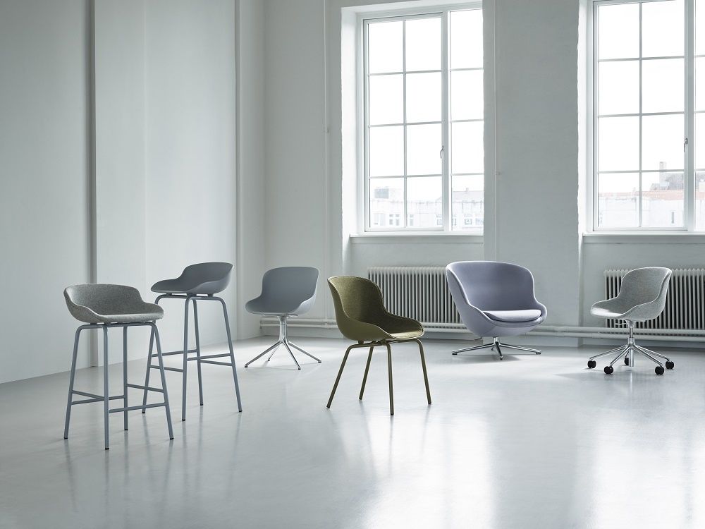 Hyg Lounge Chair Low Swivel Armchair Normann Copenhagen
