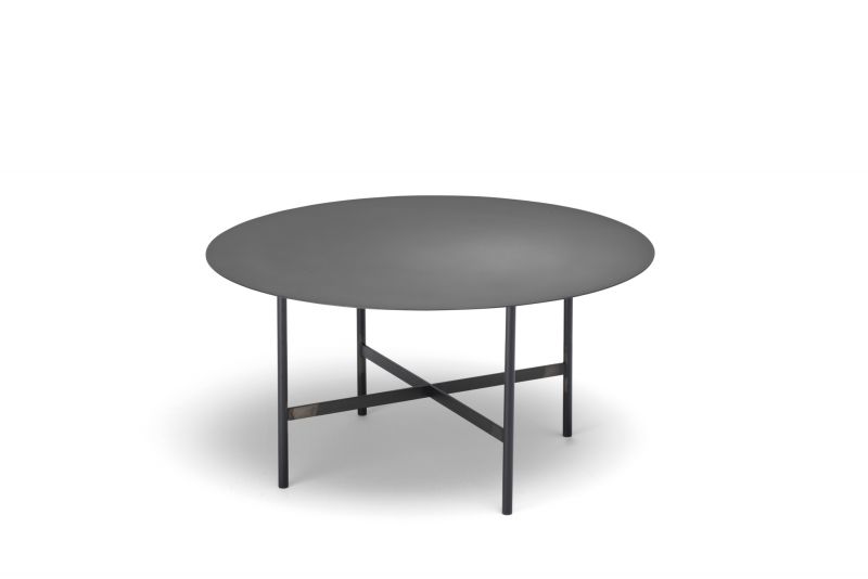BETA coffee and side table large smoke matt Müller Möbelfabrikation
