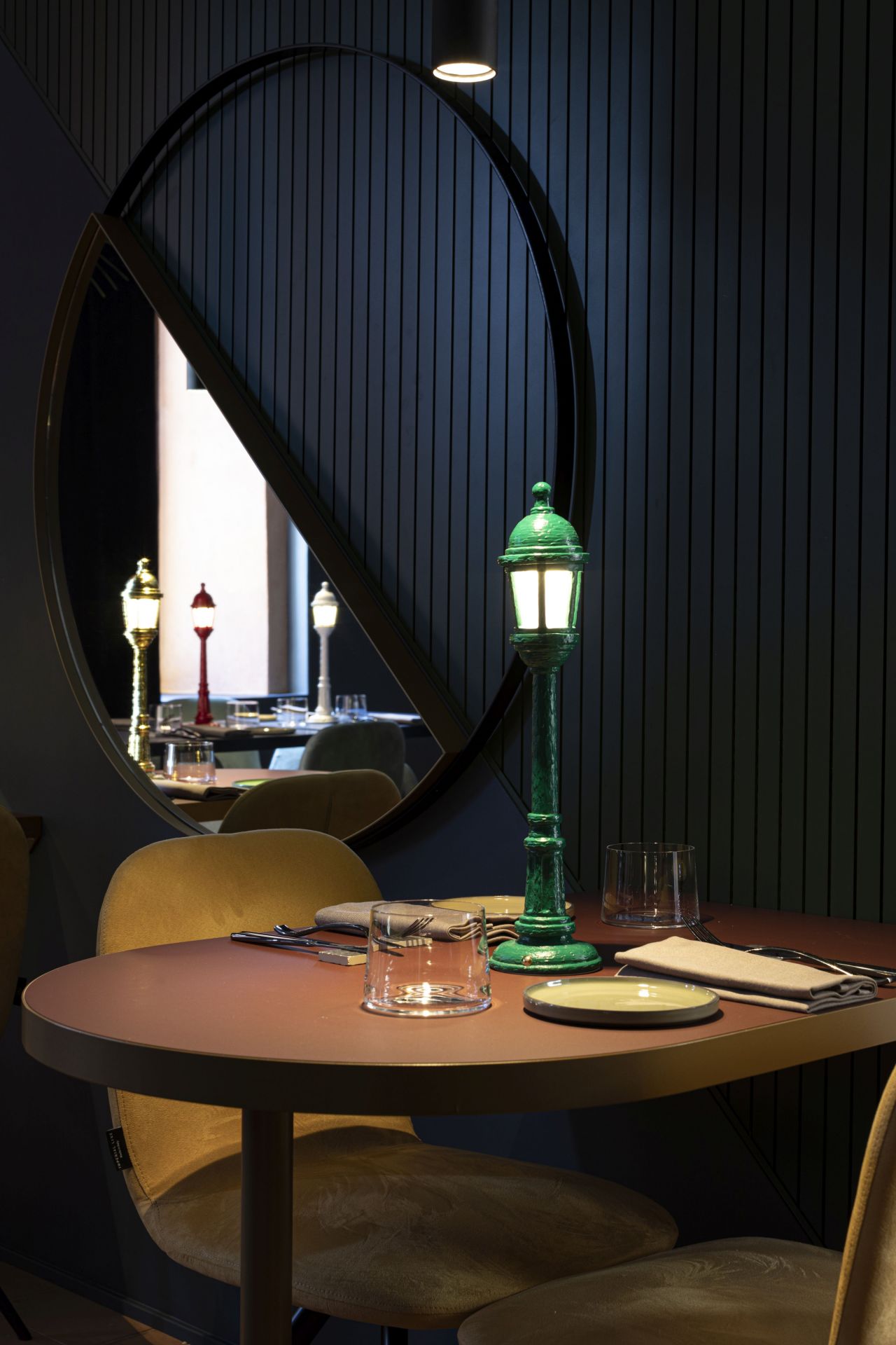 Street Lamp Dining rechargeable table lamp Seletti SINGLE PIECES