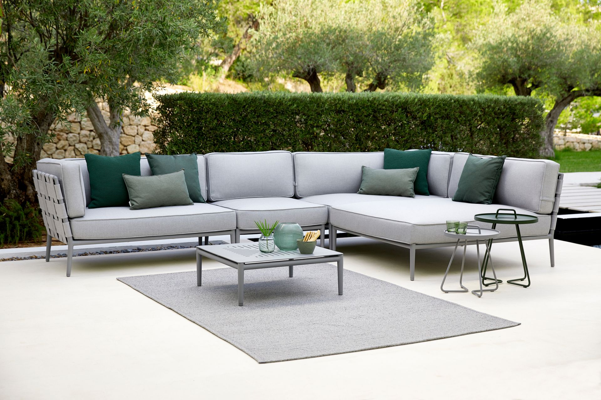 On-The-Move Outdoor side table extra small Cane-Line