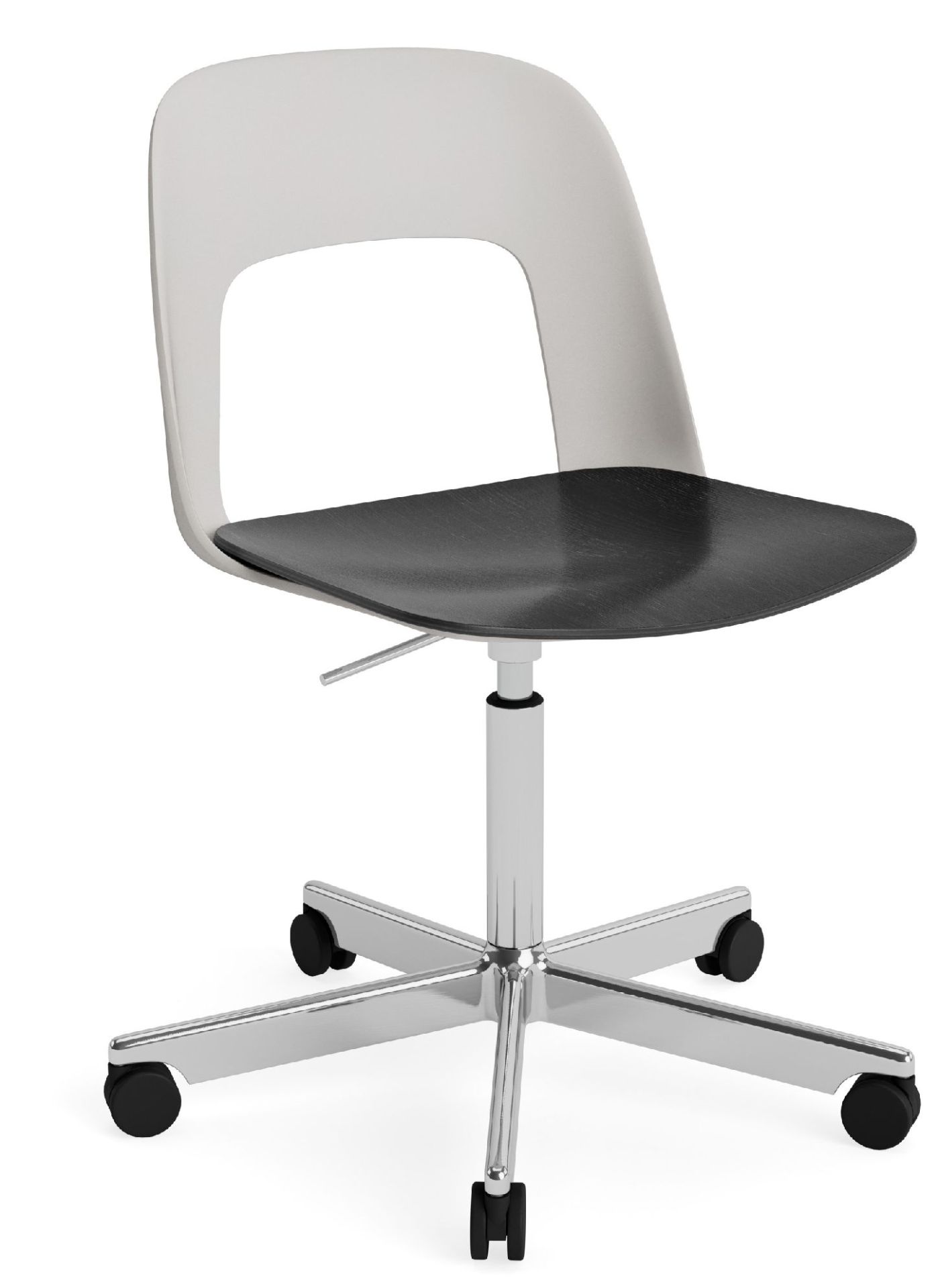 Layout Side Chair 142 5-star swivel base chair Hay  
