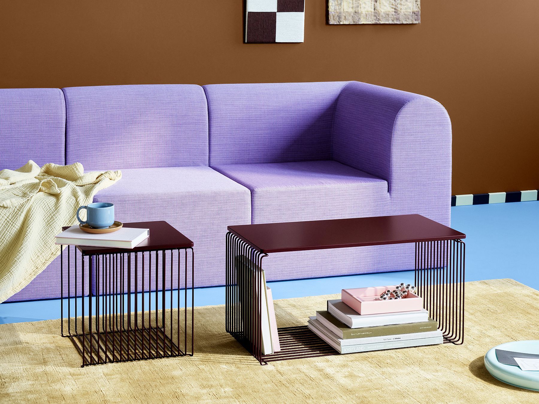 Panton Wire Cube Single Shelf  Montana